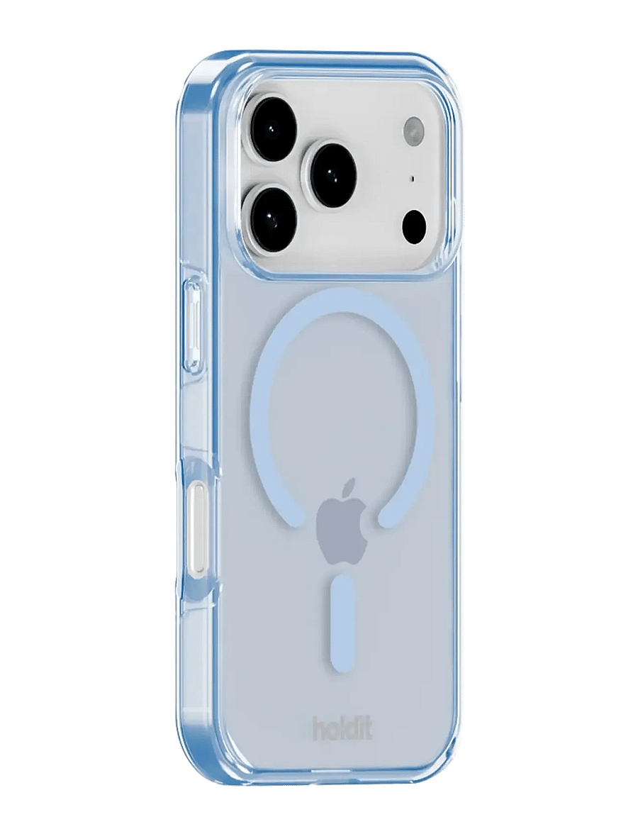 Holdit - Transparent Case Magsafe iPhone 17 Pro Max Mineral Blue - handyhüllen - mineral blue - 1