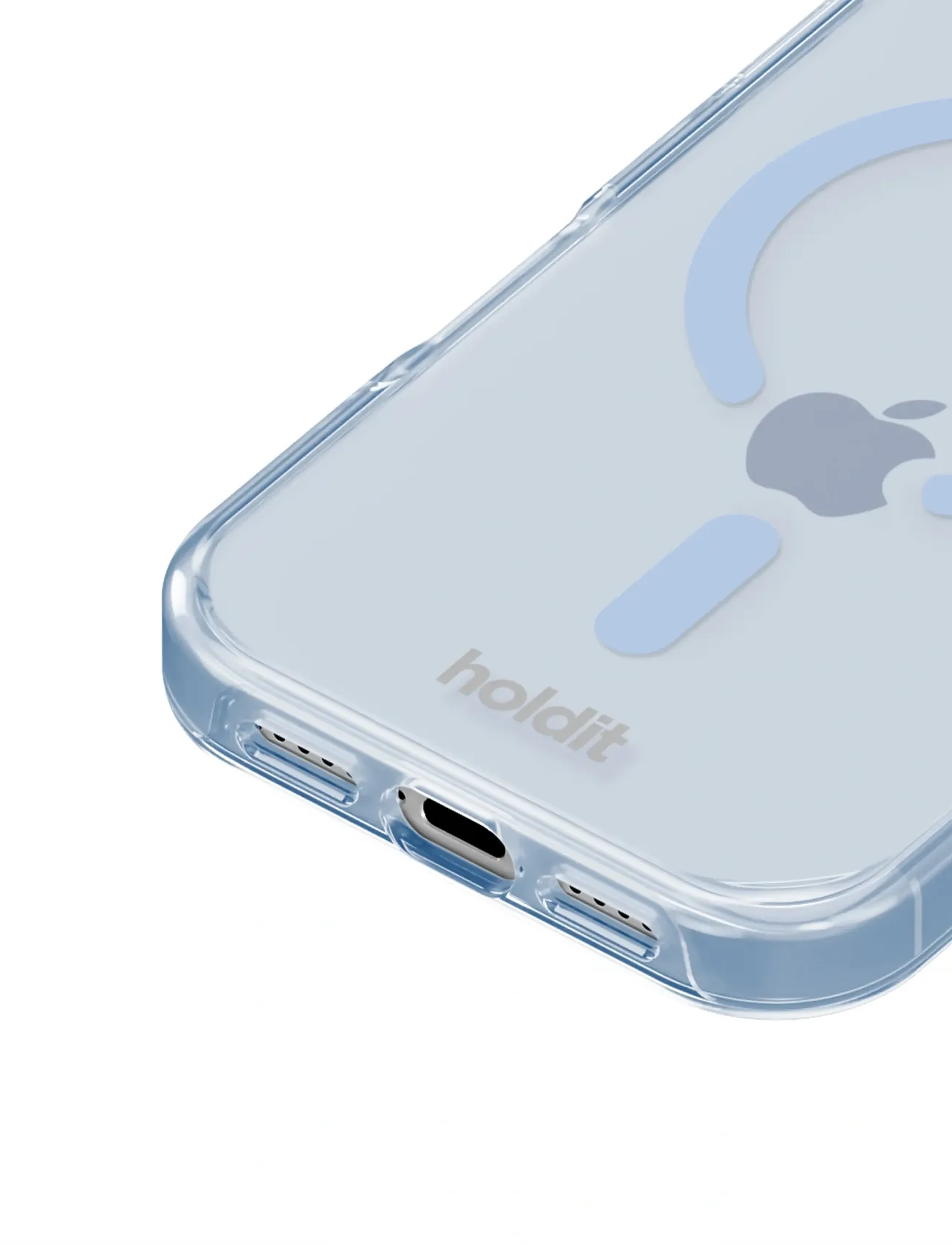 Holdit - Transparent Case Magsafe iPhone 17 Pro Max Mineral Blue - telefonide ümbrised - mineral blue - 2