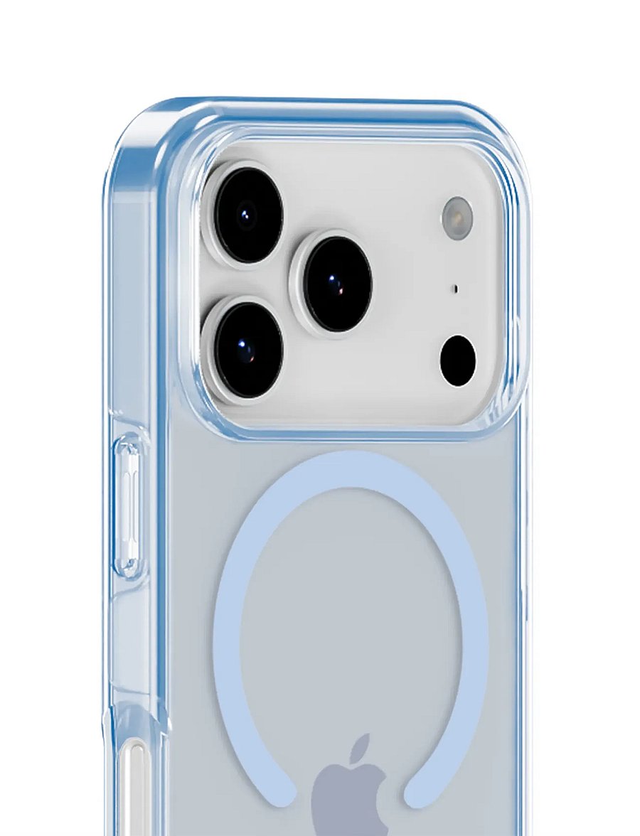 Holdit - Transparent Case Magsafe iPhone 17 Pro Max Mineral Blue - handyhüllen - mineral blue - 2