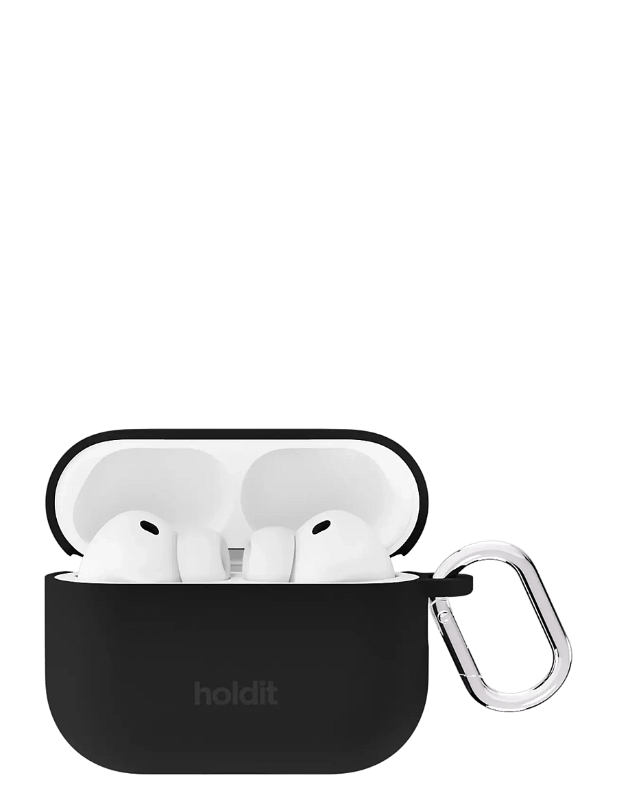 Holdit - Silicone Case Solid AirPods Pro 3 - airpodsi ümbriseid - black - 0