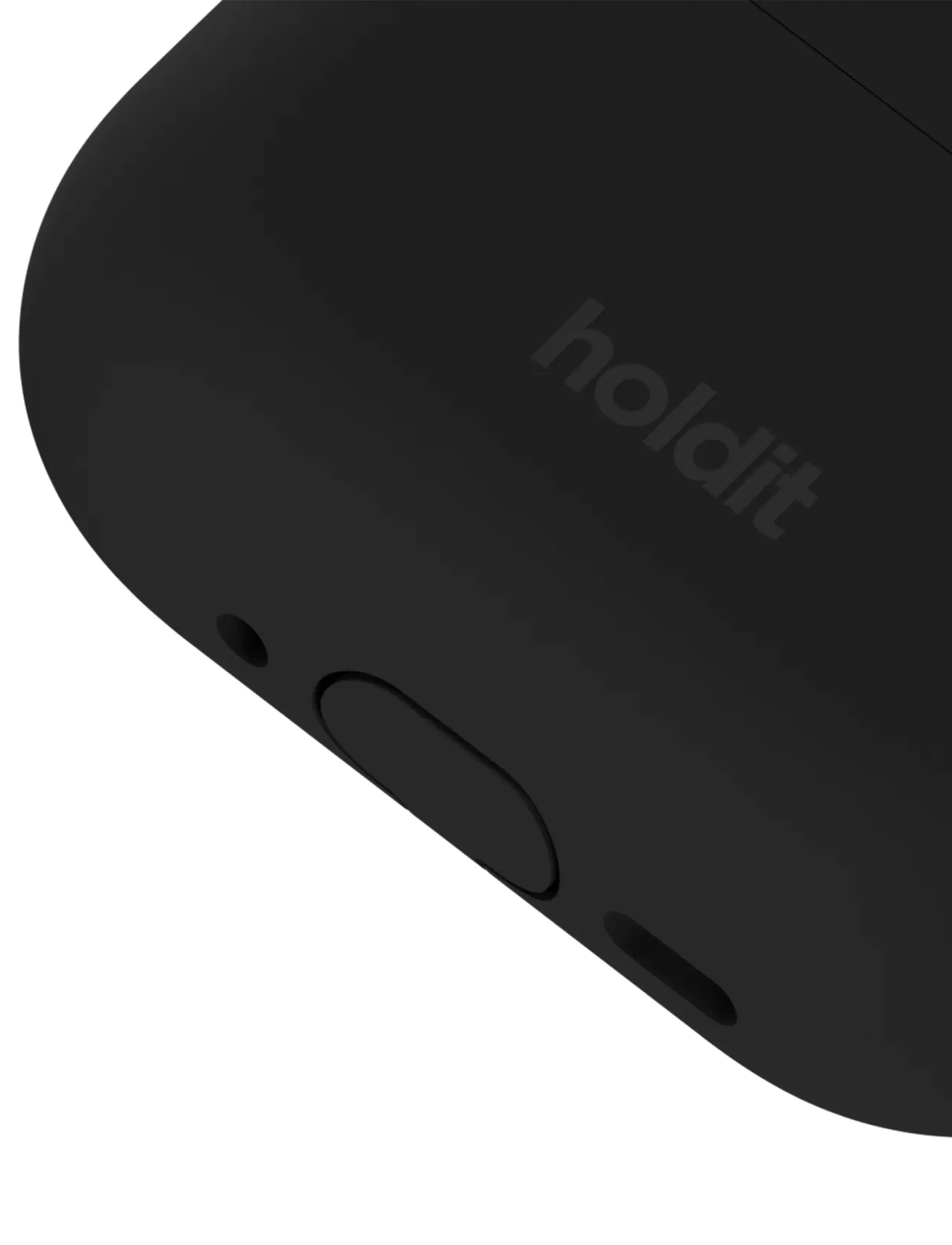 Holdit - Silicone Case Solid AirPods Pro 3 - airpodsi ümbriseid - black - 2