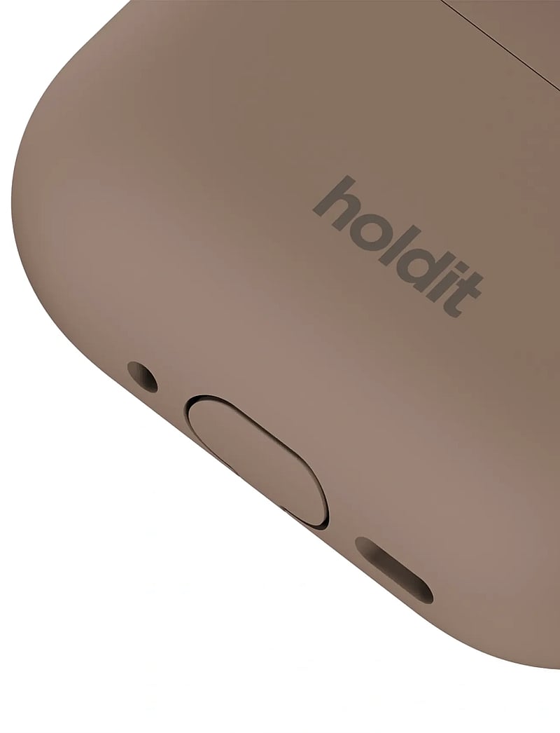 Holdit - Silicone Case Solid AirPods Pro 3 - kopfhörertäschchen - mocha brown - 2