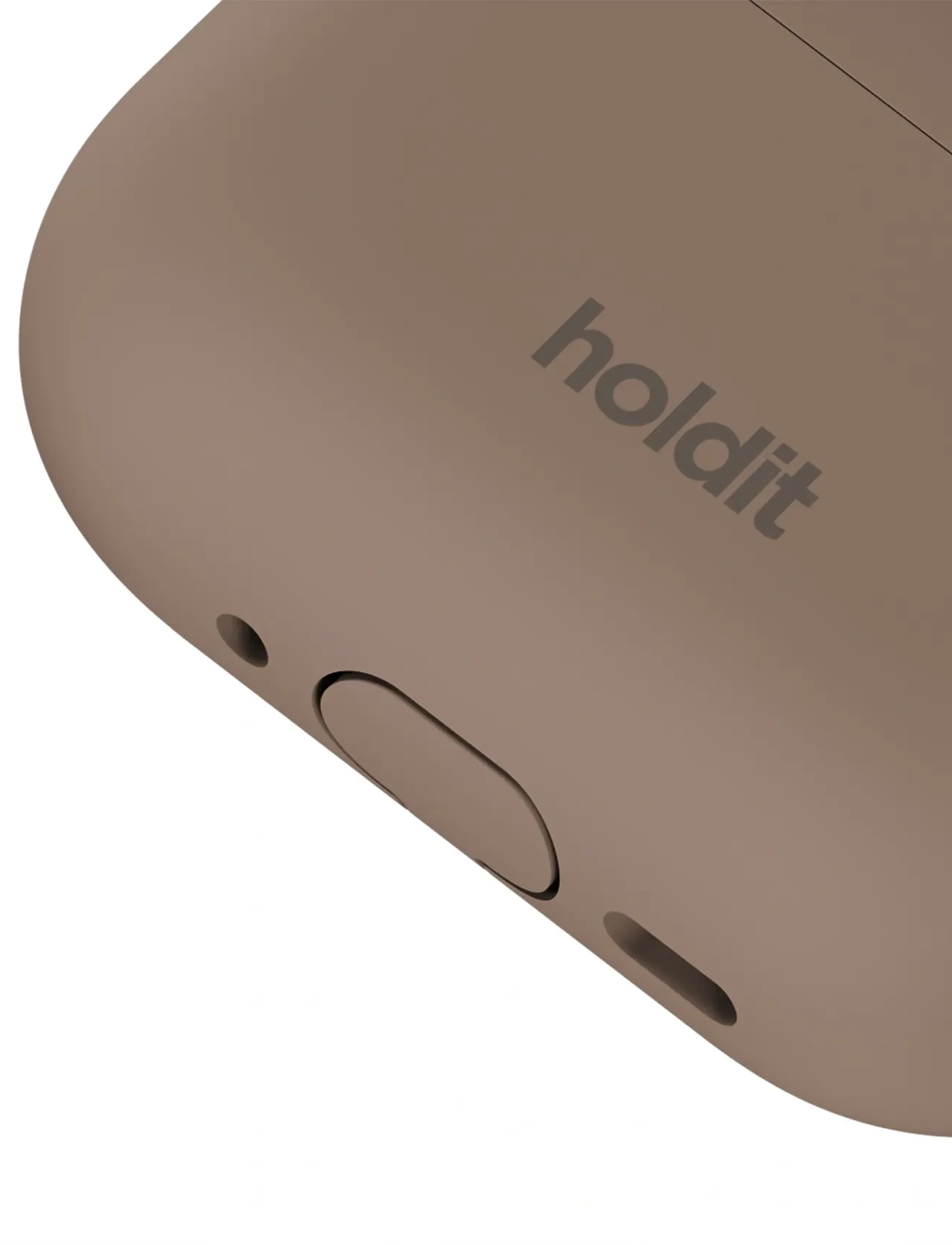 Holdit - Silicone Case Solid AirPods Pro 3 - kopfhörerhüllen - mocha brown - 2