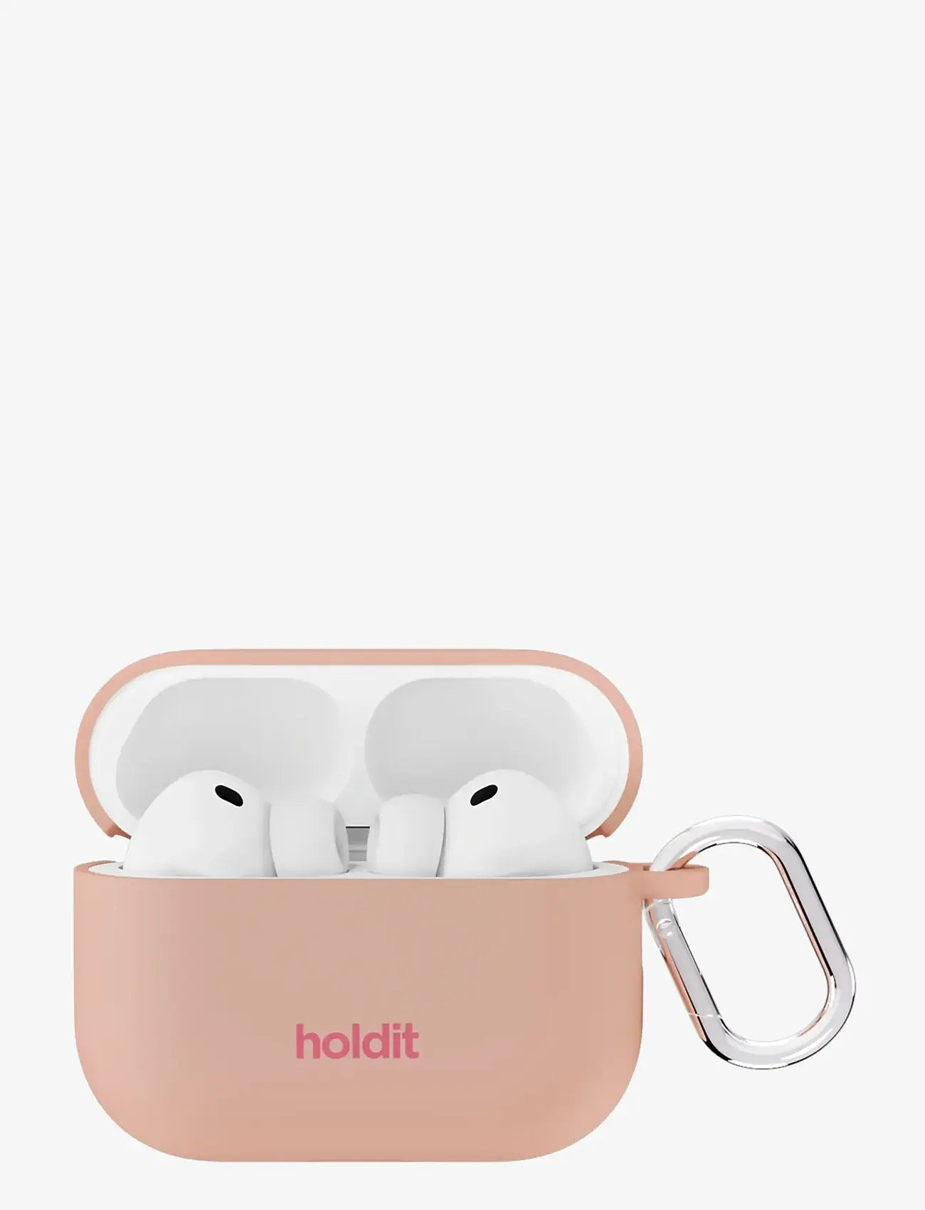 Holdit - Silicone Case Solid AirPods Pro 3 - kopfhörertäschchen - bare pink - 0