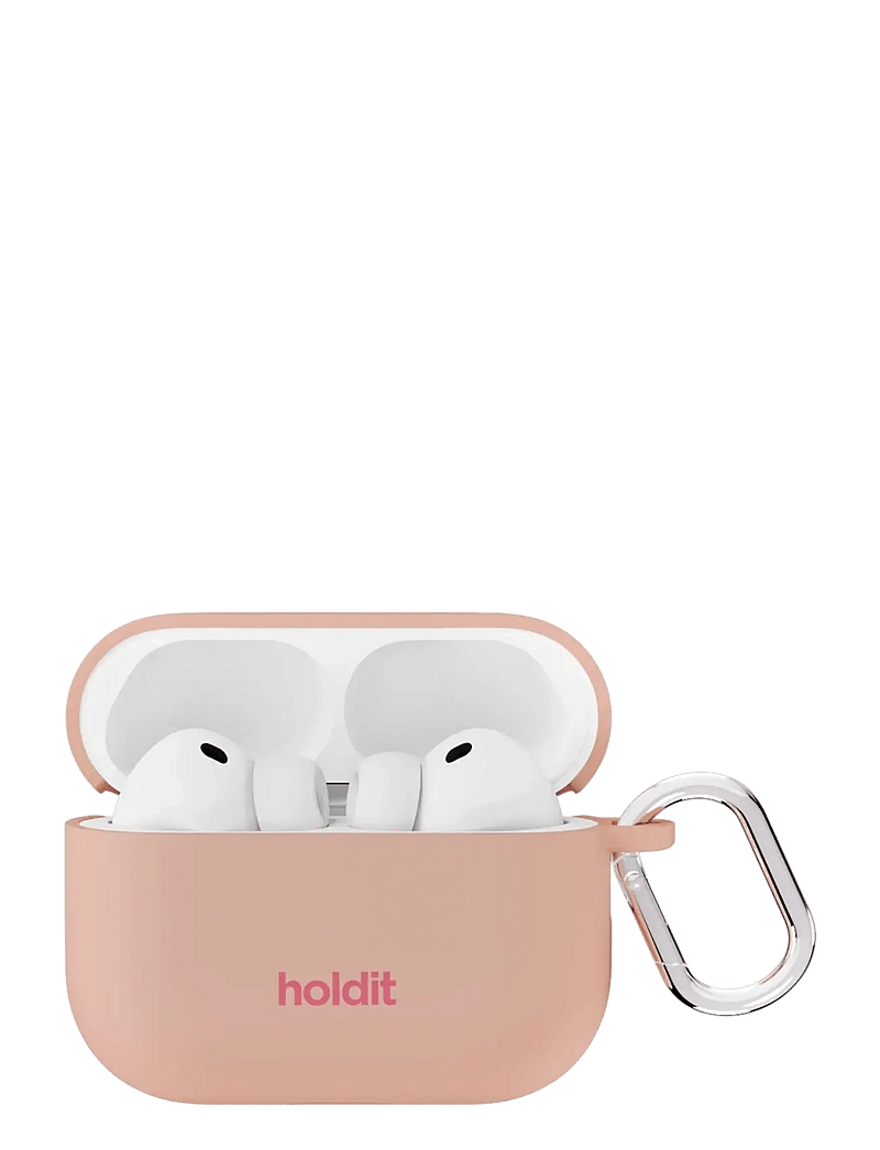 Holdit - Silicone Case Solid AirPods Pro 3 - kopfhörertäschchen - bare pink - 0