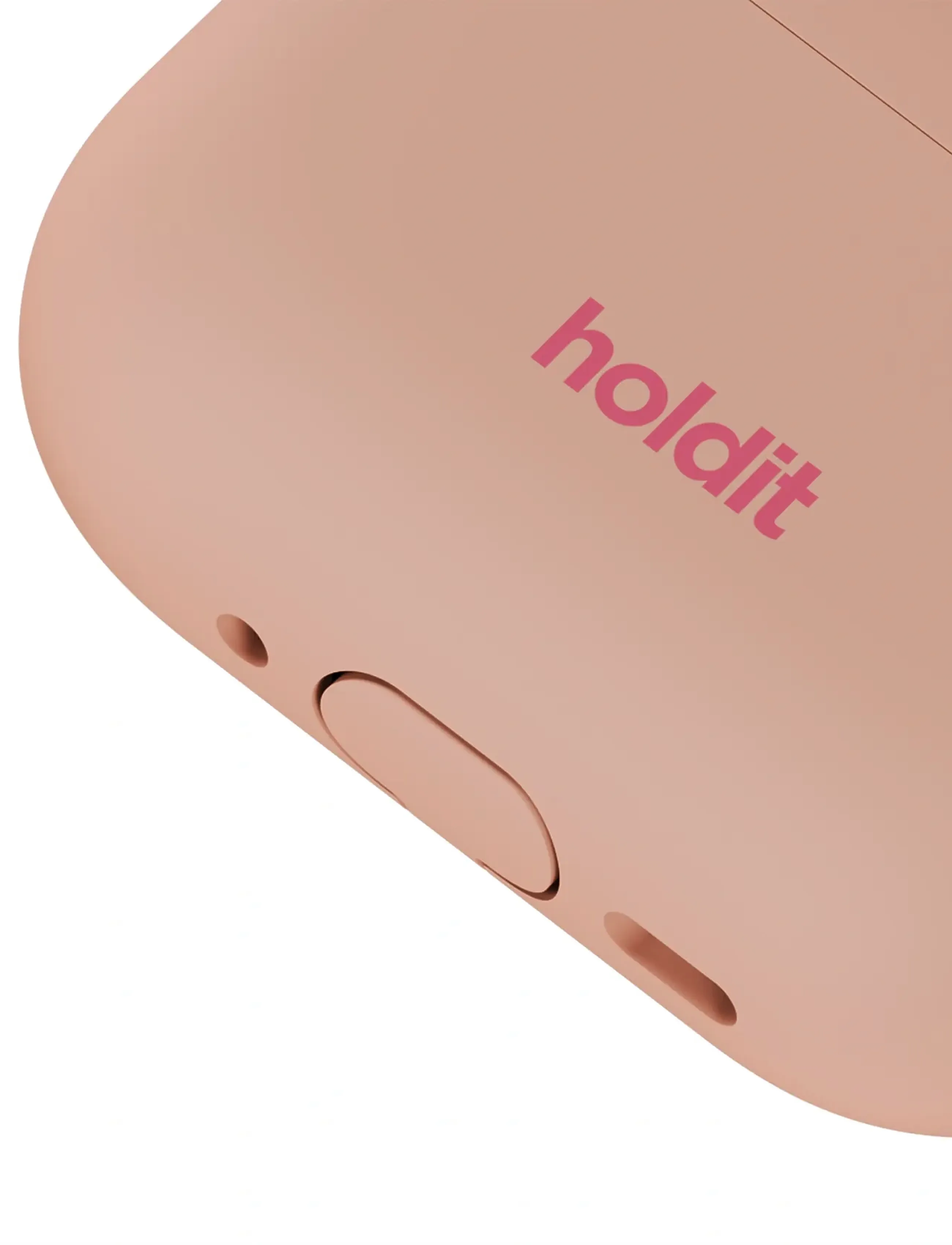 Holdit - Silicone Case Solid AirPods Pro 3 - kopfhörerhüllen - bare pink - 2