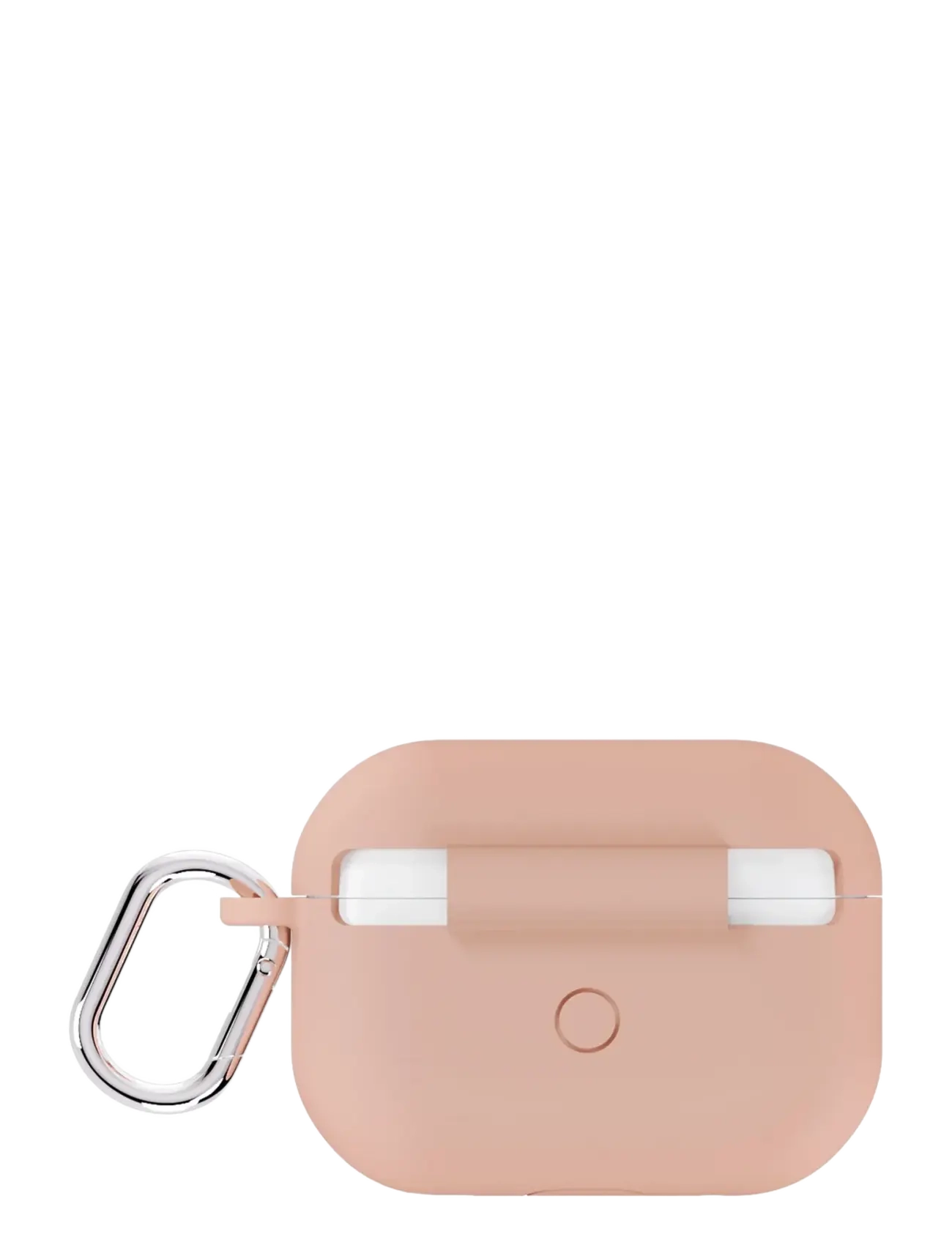 Holdit - Silicone Case Solid AirPods Pro 1&2 - kopfhörerhüllen - bare pink - 1