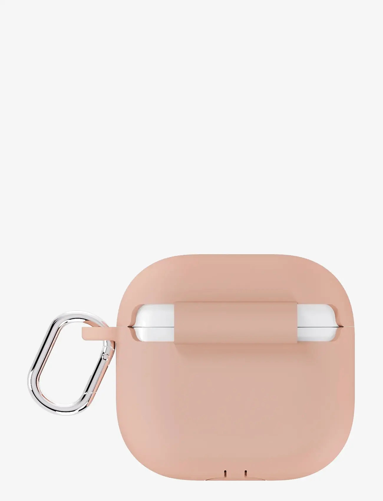 Holdit - Silicone Case Solid AirPods 4 - kopfhörertäschchen - bare pink - 1