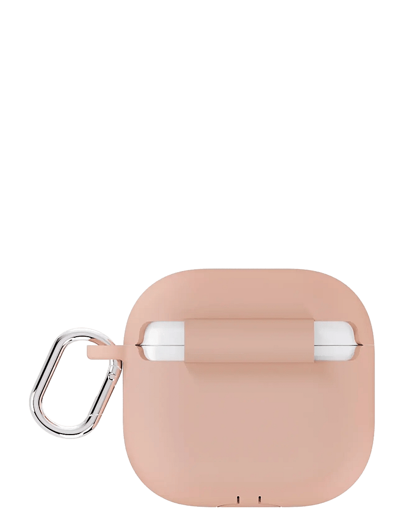 Holdit - Silicone Case Solid AirPods 4 - kopfhörertäschchen - bare pink - 1