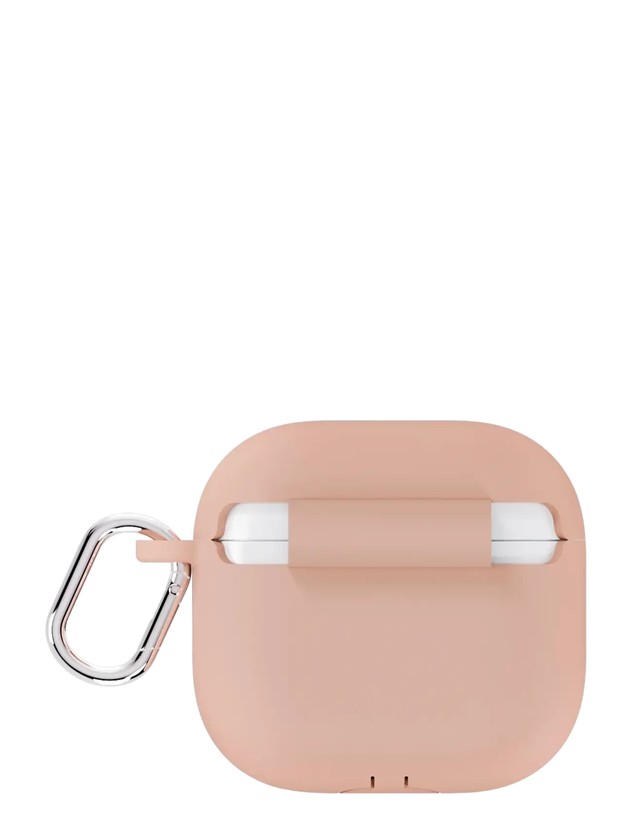 Holdit - Silicone Case Solid AirPods 4 - kopfhörerhüllen - bare pink - 1