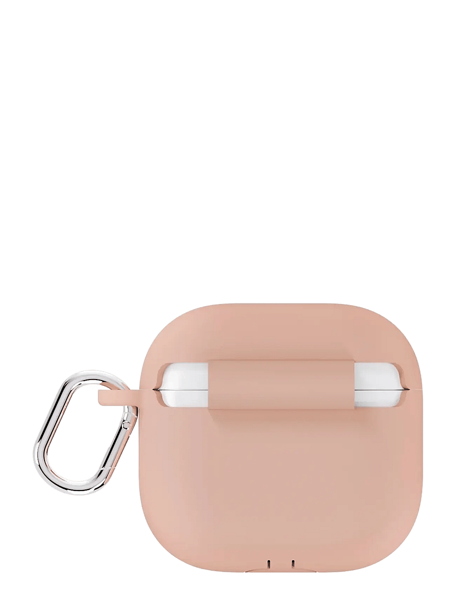 Holdit - Silicone Case Solid AirPods 4 - kopfhörerhüllen - bare pink - 1