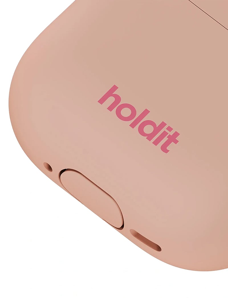 Holdit - Silicone Case Solid AirPods 4 - kopfhörertäschchen - bare pink - 2