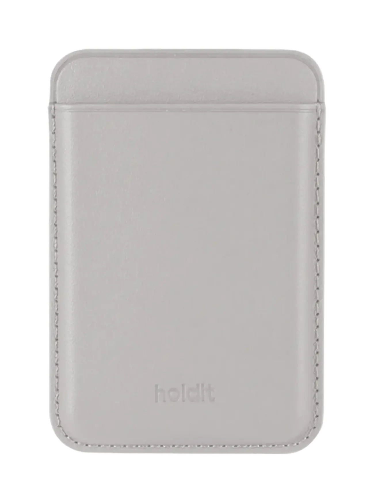 Holdit Card Holder, Magsafe Compatible Wool Gray, One Size, Grey, Mobiltilbehør-Covers > Telefonholdere & Charms, Dame