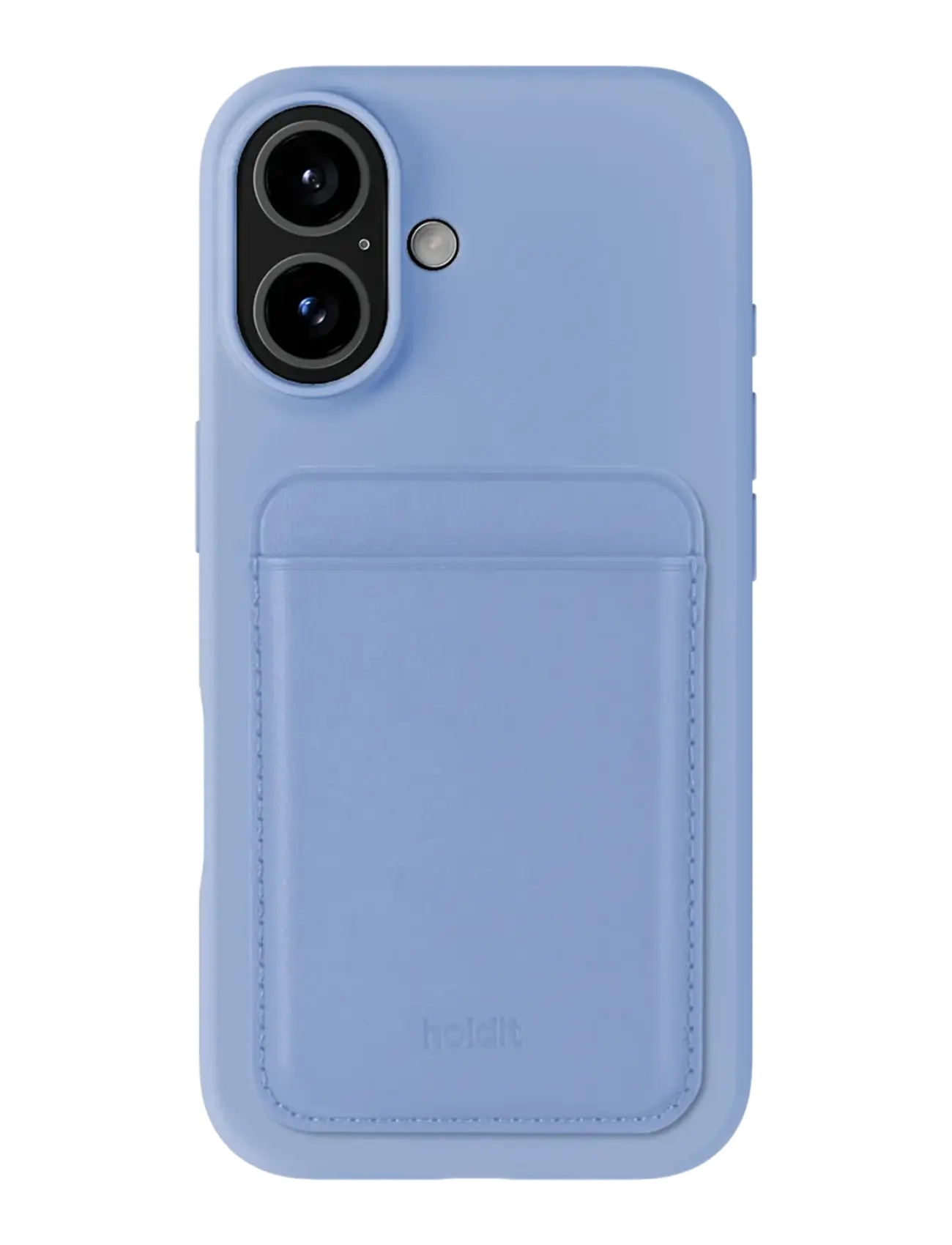 Holdit - Card Holder, MagSafe Compatible Soft Cobalt - mobilhållare & phone charms - soft cobalt - 1
