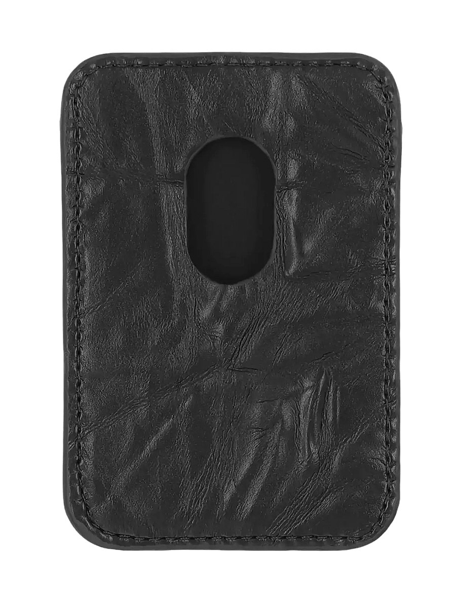 Holdit - Card Holder, MagSafe Compatible - support pour téléphone portable - black crinkle - 1
