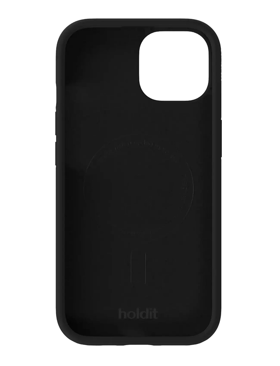 Holdit - Silicone C. Magsafe Cpt. IPH 17e/16e/15/14/13 - telefonide ümbrised - black - 2