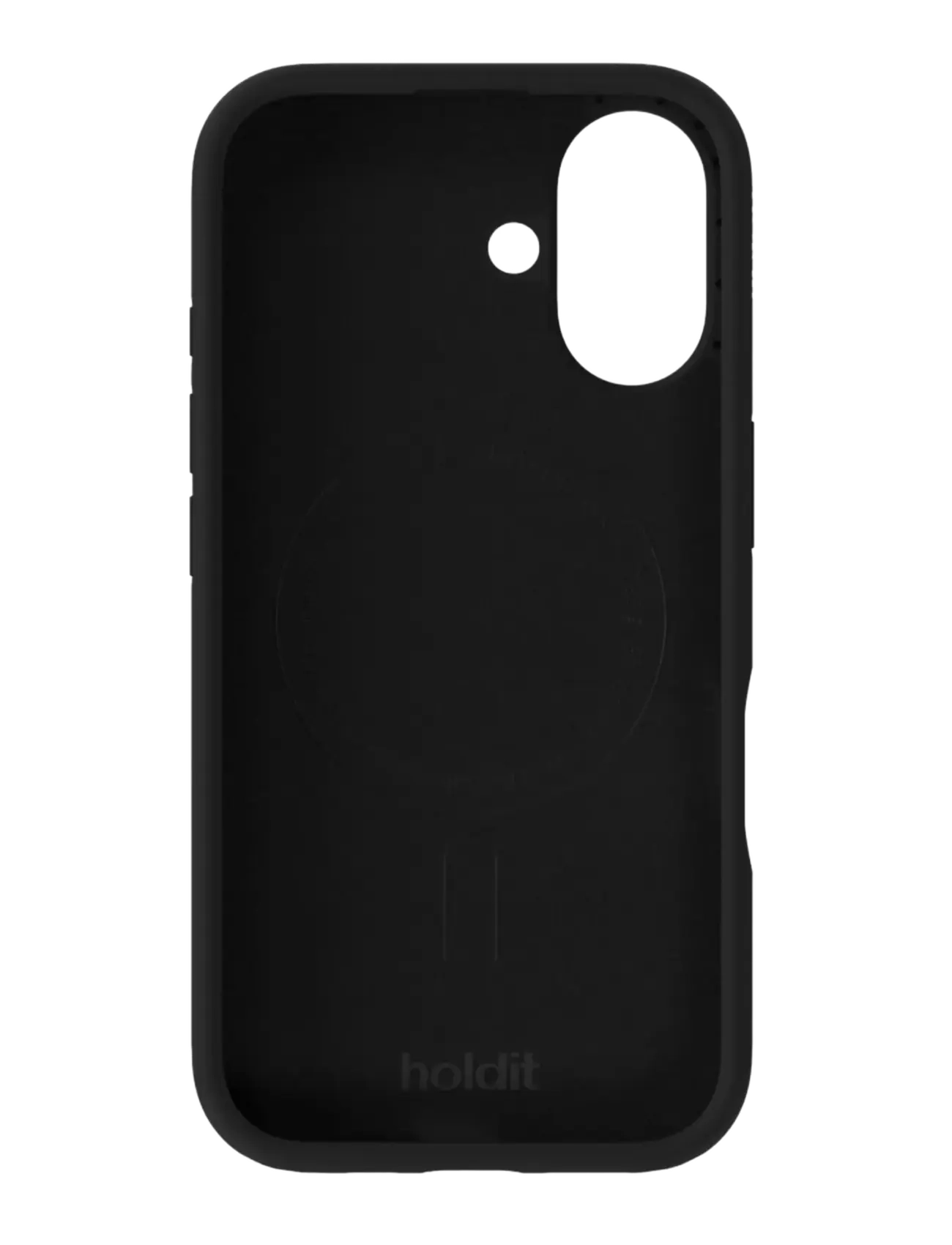 Holdit - Silicone Case Magsafe Cpt. IPH 16 - telefonide ümbrised - black - 2