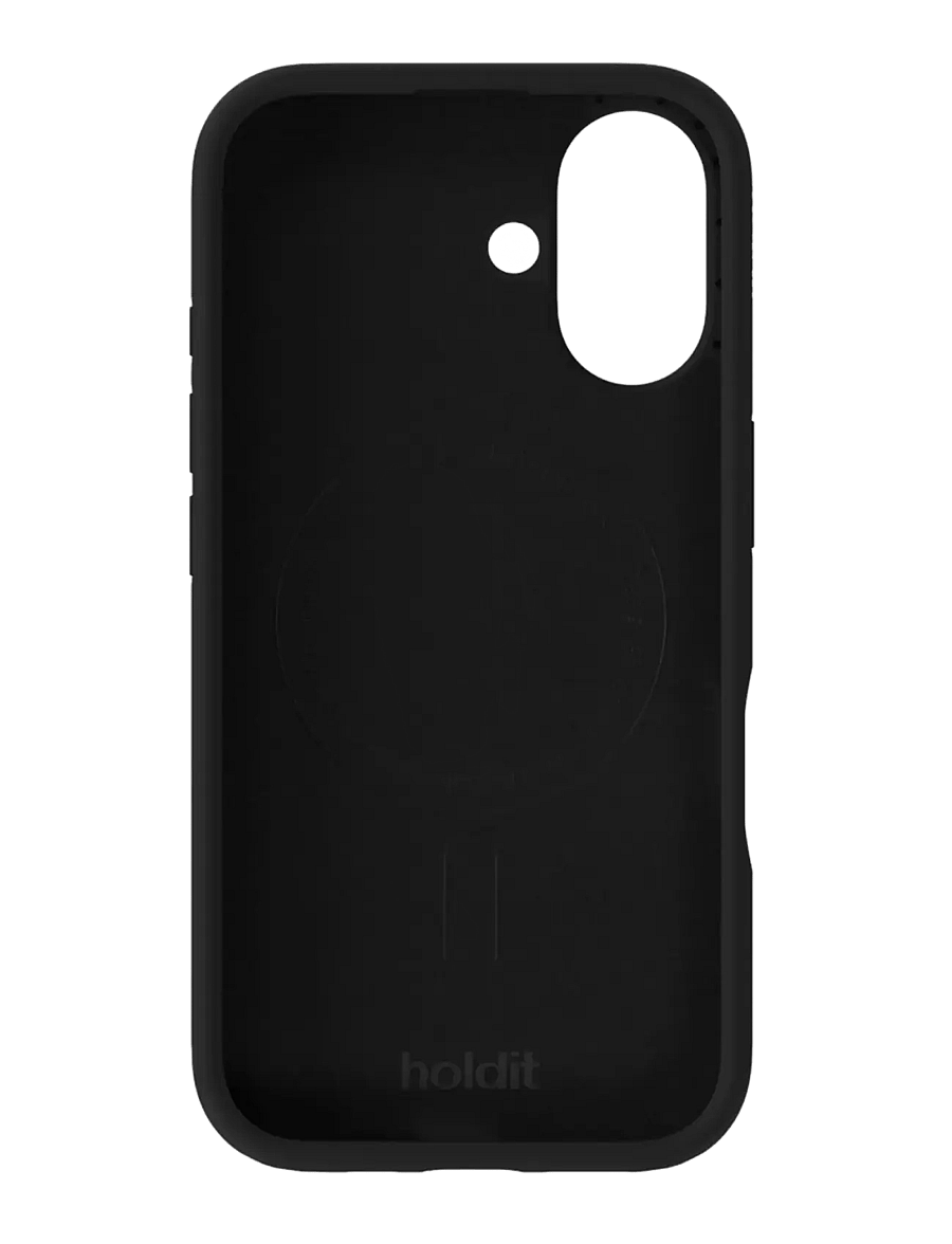 Holdit - Silicone Case Magsafe Cpt. IPH 16 - telefonide ümbrised - black - 2