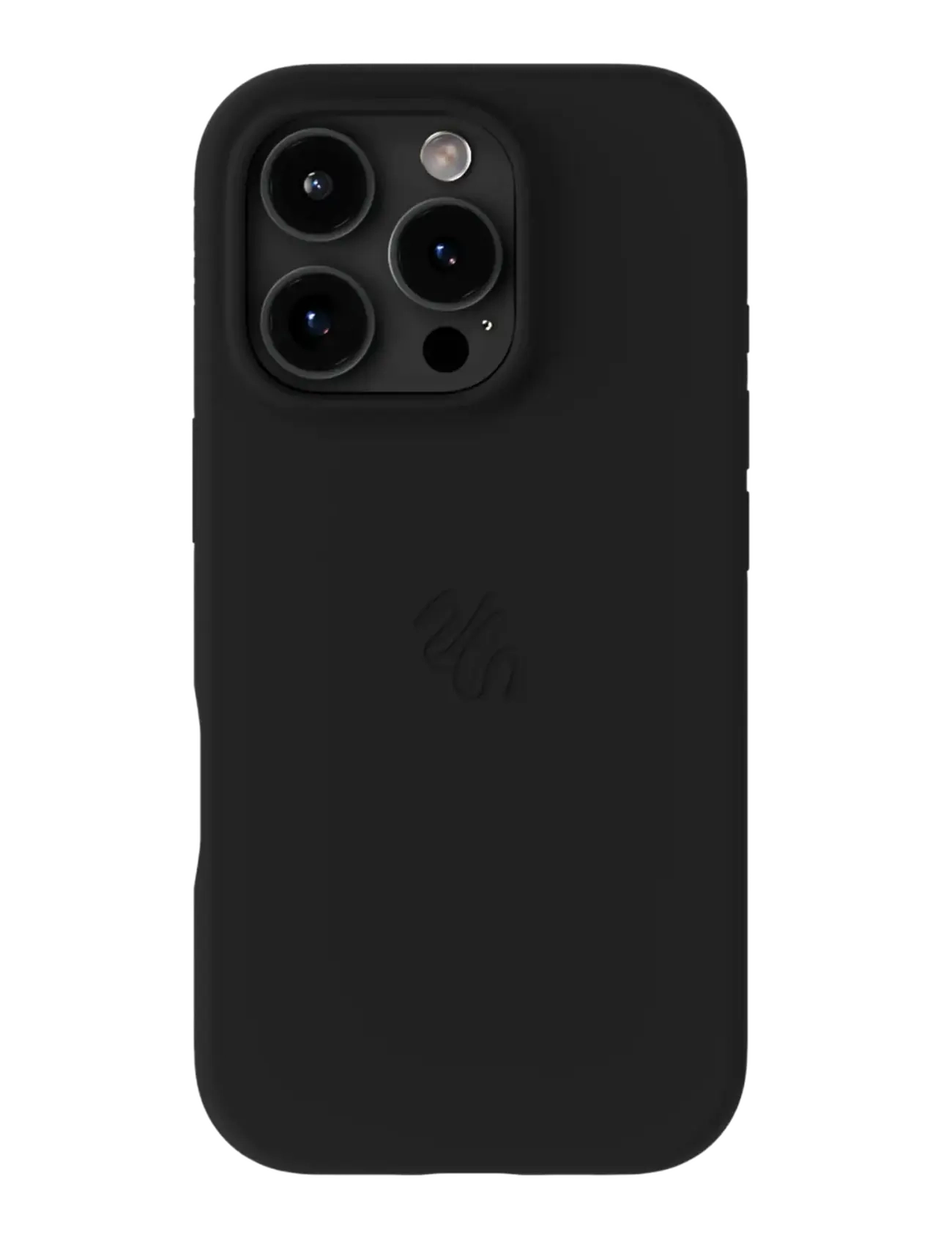 Holdit Silicone Case Magsafe Cpt. IPH 16 Pro - Põhirõivad - BLACK / black
