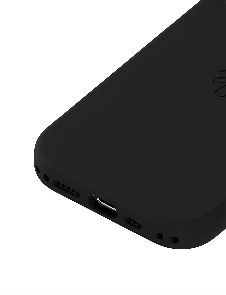 Holdit - Silicone Case Magsafe Cpt. IPH 16 Pro - telefonide ümbrised - black - 3