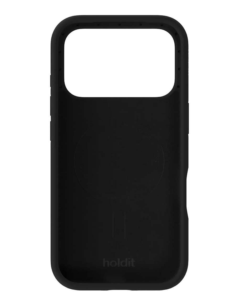 Holdit - Silicone Case Magsafe Cpt. IPH 17 Pro Max - phone cases - black - 3