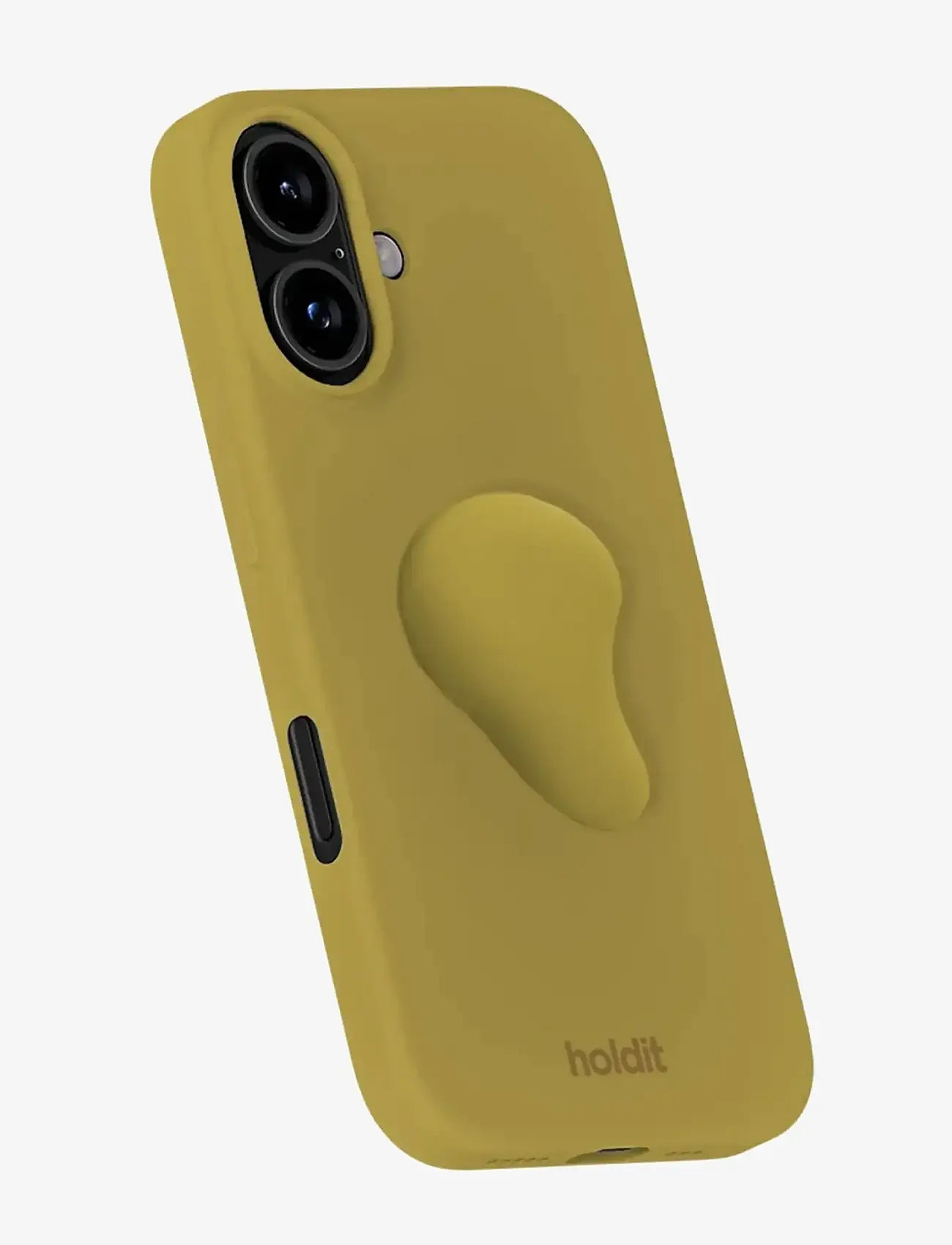 Holdit - Silicone Sticker - handysticker - warm olive form, medium - 2