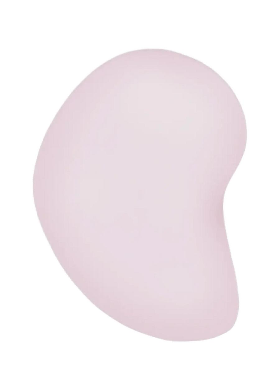 Holdit - Silicone Sticker - mobilstickers - pale pink form, large - 0