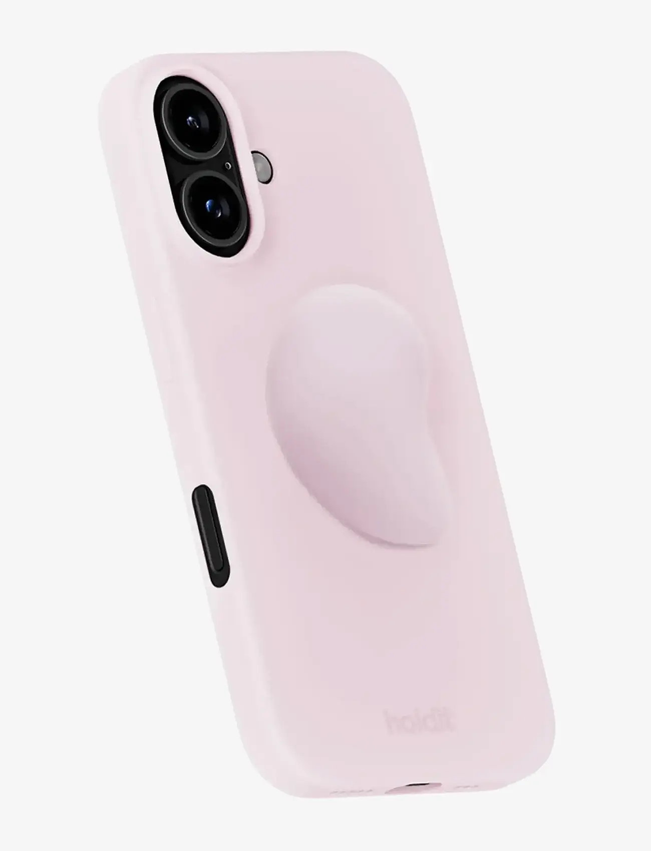 Holdit - Silicone Sticker - mobil stickers - pale pink form, large - 2