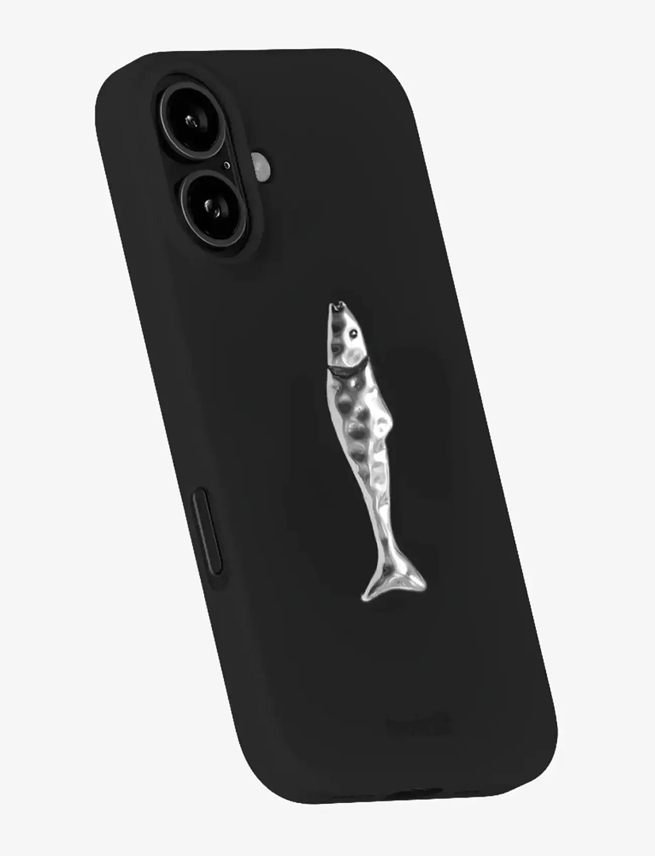 Holdit - Metal Sticker - mobilstickers - stainless steel fish - 2