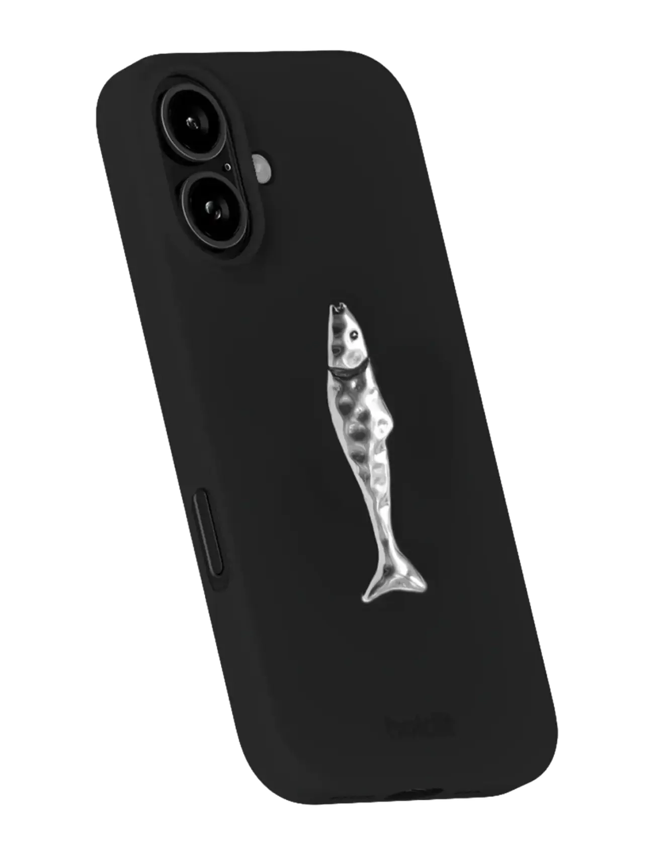 Holdit - Metal Sticker - uzlīmes telefoniem - stainless steel fish - 2