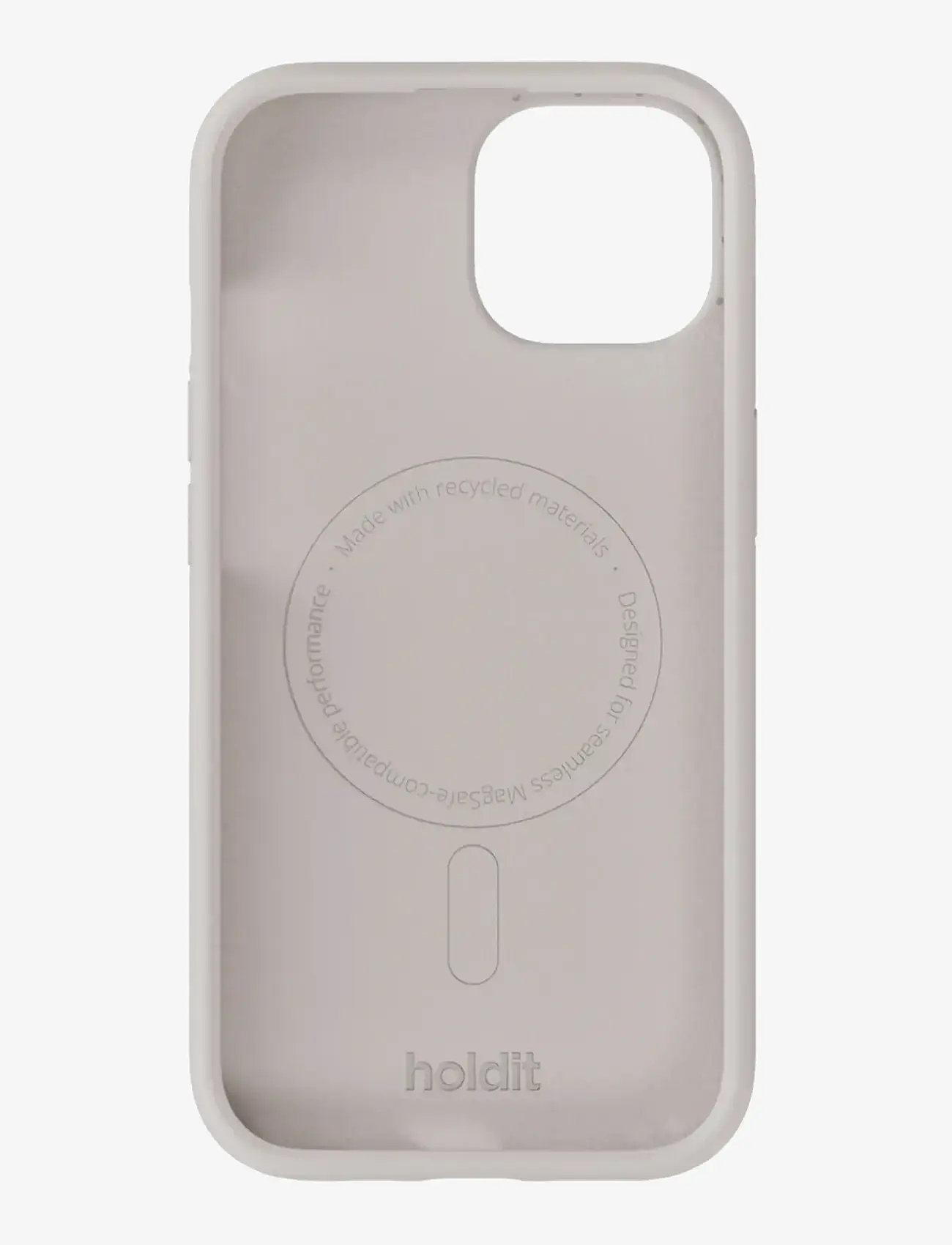 Holdit - Silicone C. Magsafe Cpt. IPH 17e/16e/15/14/13 - handycover - wool gray - 1
