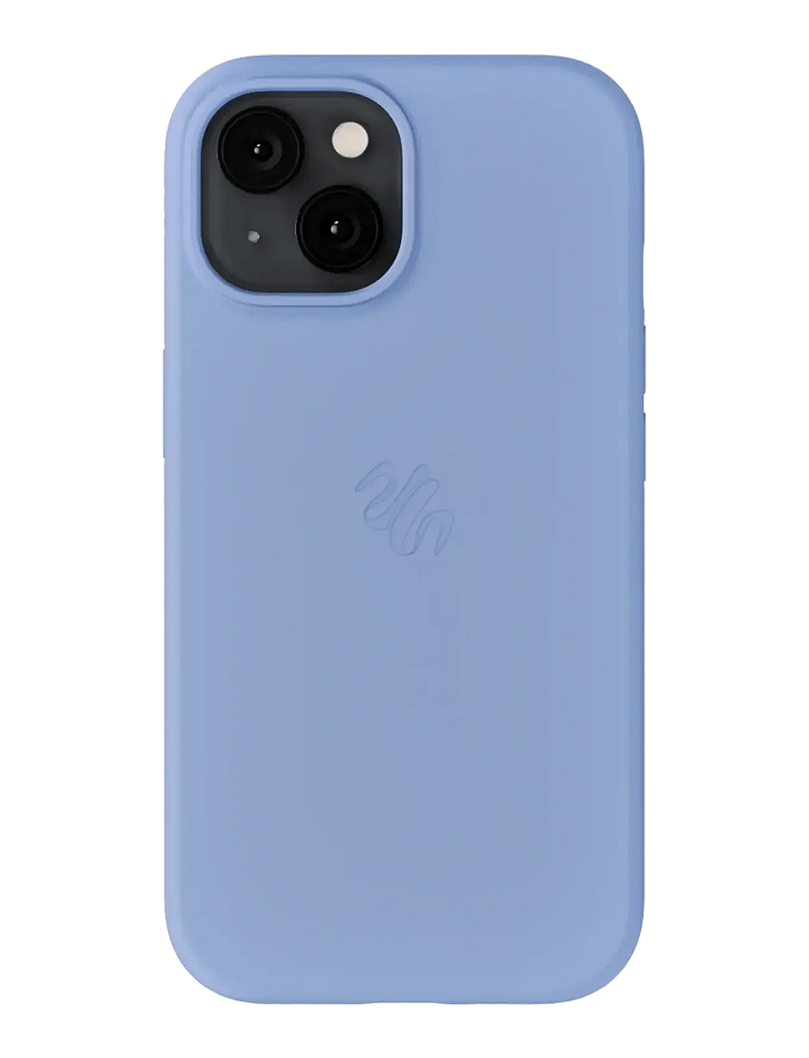 Holdit - Silicone C. Magsafe Cpt. IPH 17e/16e/15/14/13 - telefona vāciņi - soft cobalt - 0