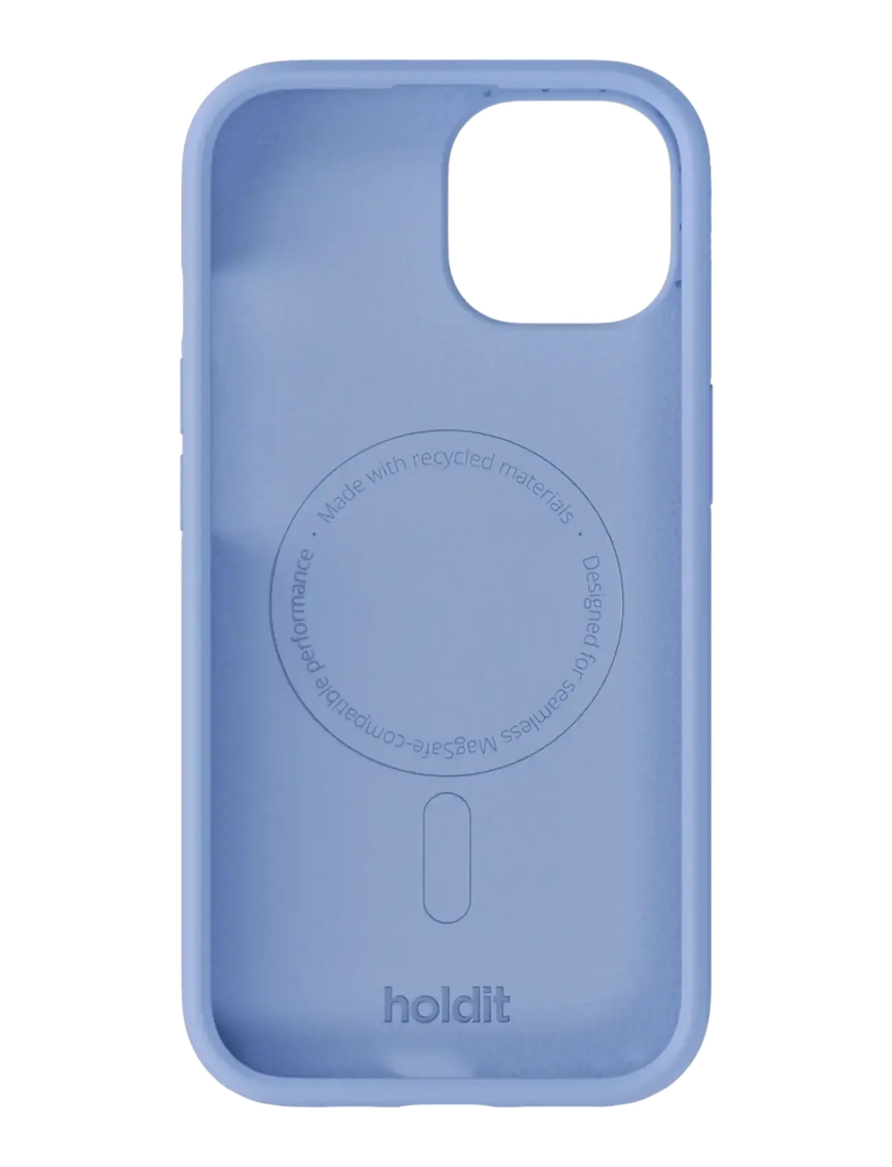 Holdit - Silicone C. Magsafe Cpt. IPH 17e/16e/15/14/13 - phone cases - soft cobalt - 1