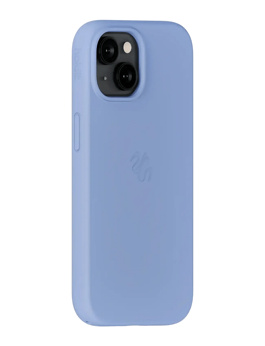 Holdit - Silicone C. Magsafe Cpt. IPH 17e/16e/15/14/13 - telefona vāciņi - soft cobalt - 2