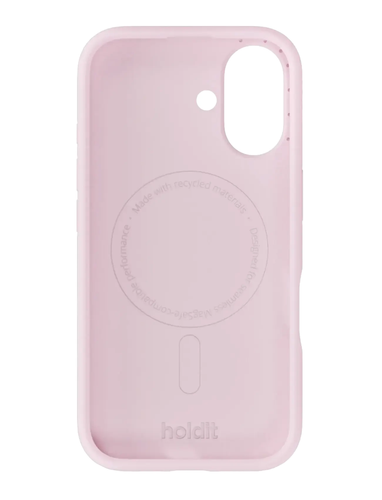 Holdit - Silicone Case Magsafe Cpt. IPH 16 - telefonide ümbrised - pale pink - 2