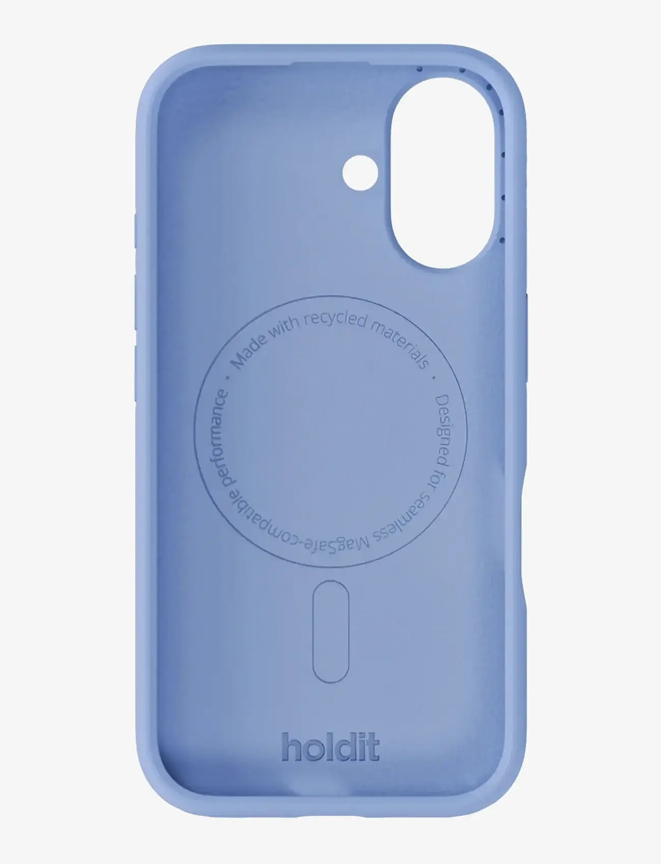 Holdit - Silicone Case Magsafe Cpt. IPH 16 - mobilskal - soft cobalt - 1