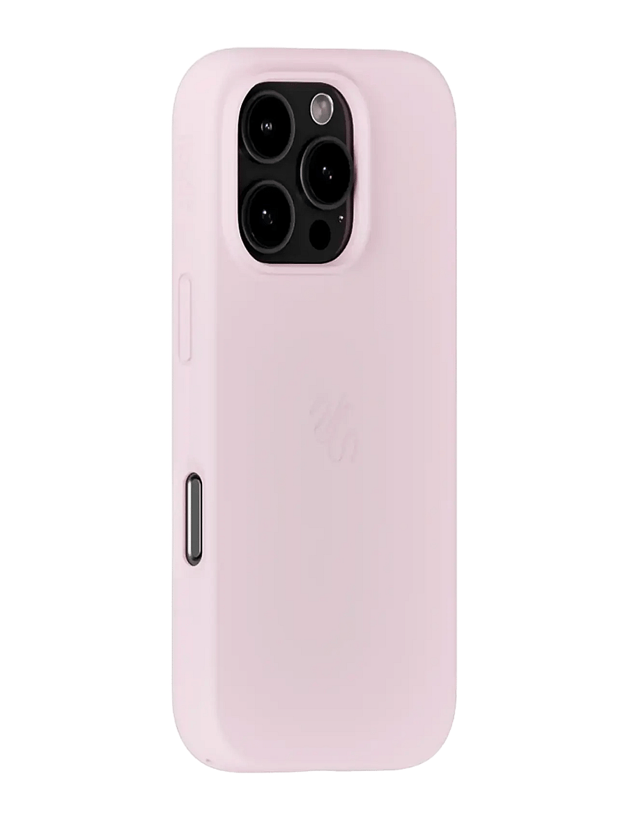 Holdit - Silicone Case Magsafe Cpt. IPH 16 Pro - telefonide ümbrised - pale pink - 1