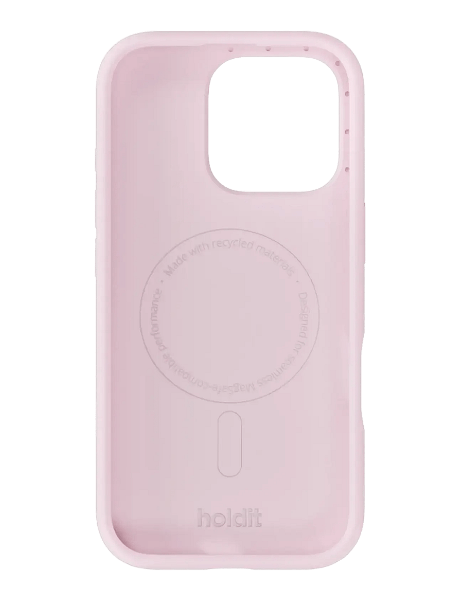 Holdit - Silicone Case Magsafe Cpt. IPH 16 Pro - telefonide ümbrised - pale pink - 2