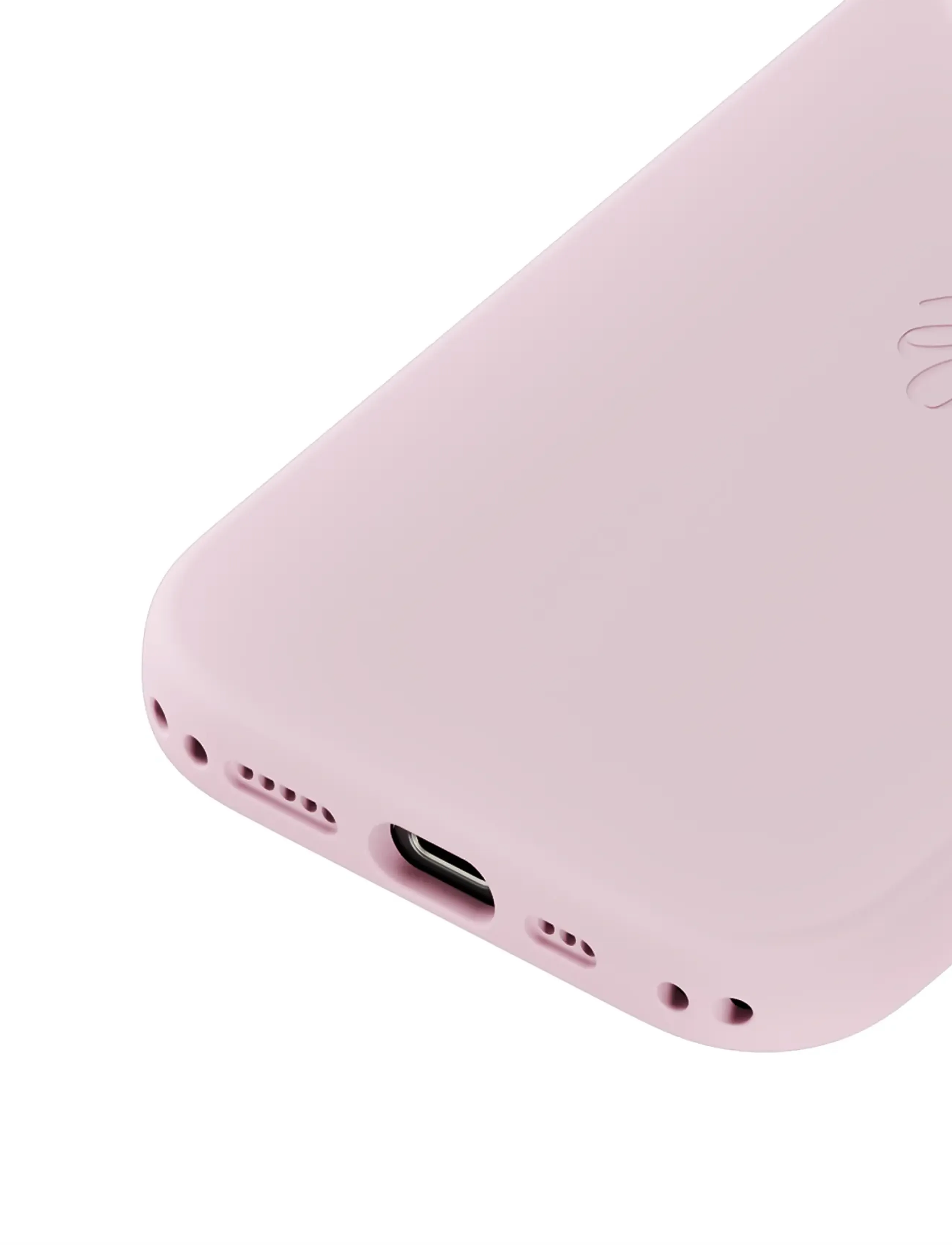 Holdit - Silicone Case Magsafe Cpt. IPH 16 Pro - telefonide ümbrised - pale pink - 3