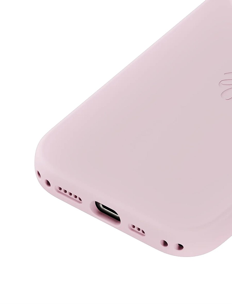 Holdit - Silicone Case Magsafe Cpt. IPH 16 Pro - telefonide ümbrised - pale pink - 3
