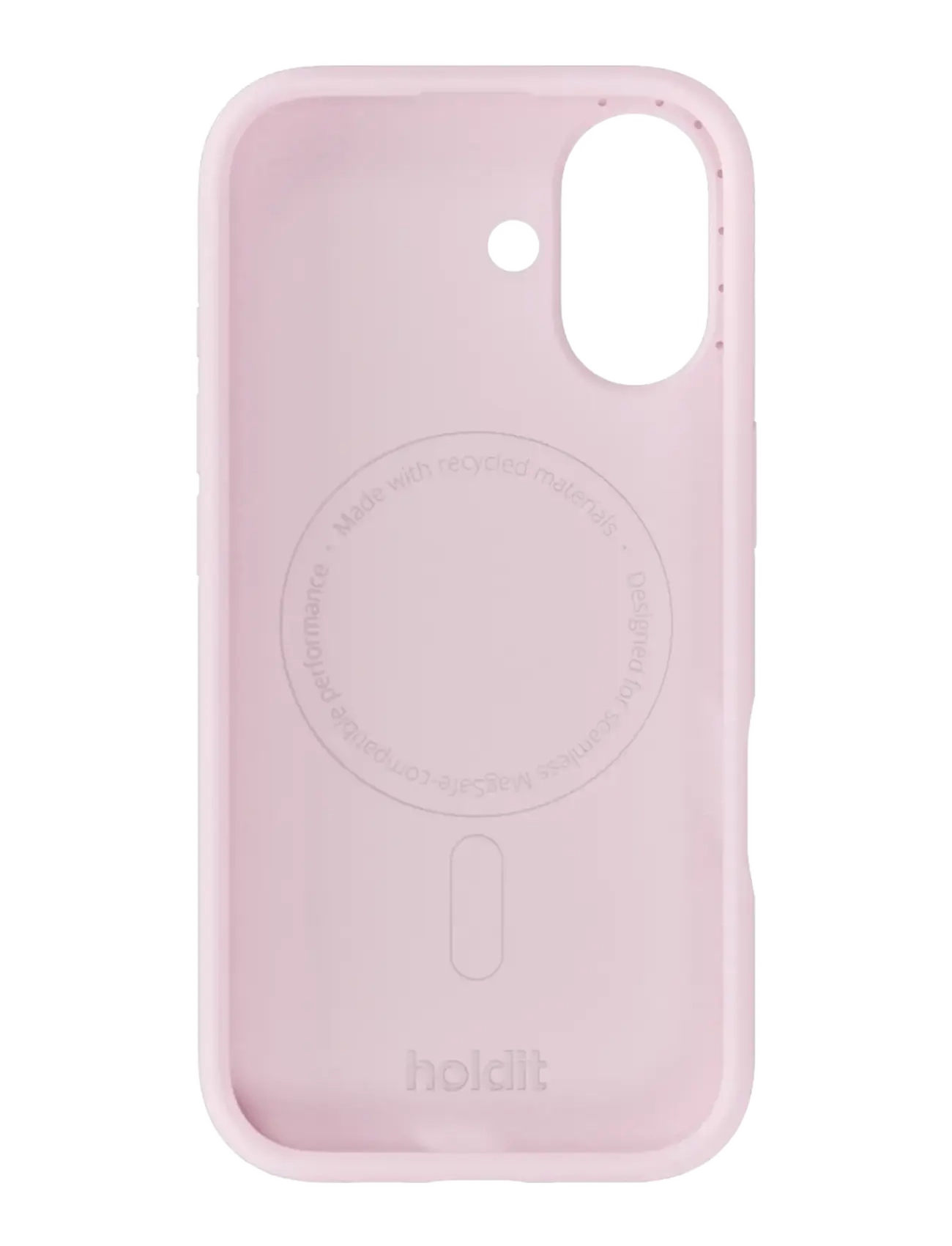 Holdit - Silicone Case Magsafe Cpt. IPH 17 - telefonide ümbrised - pale pink - 2
