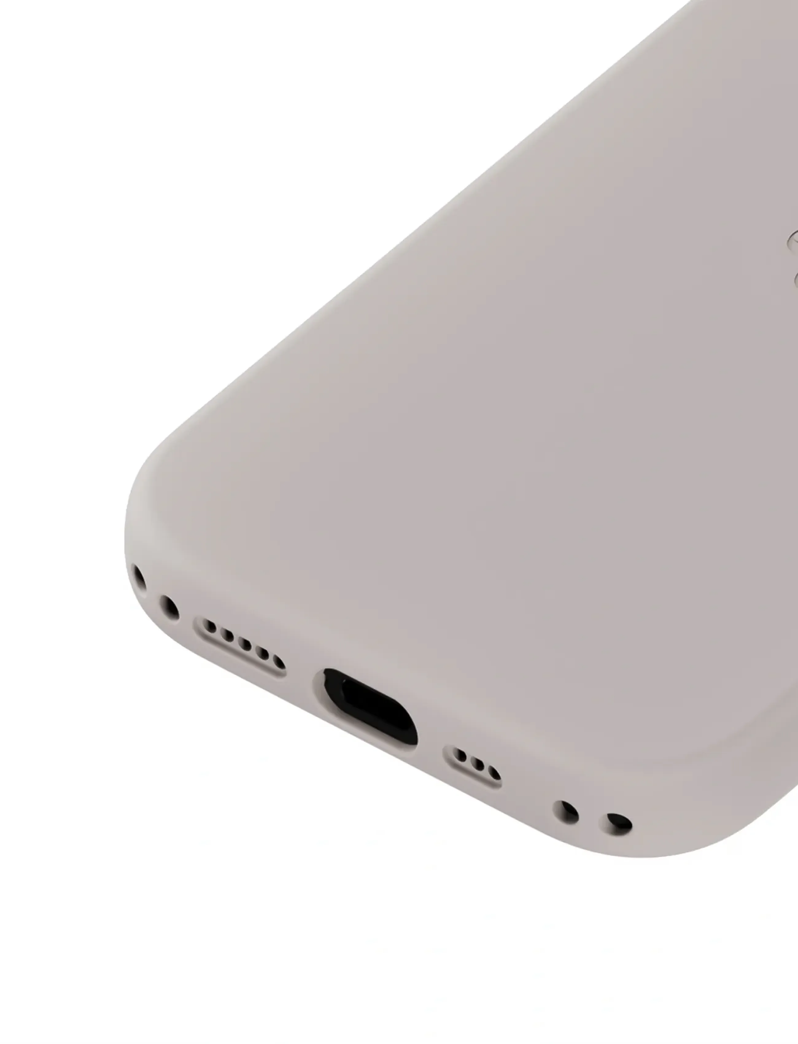 Holdit - Silicone Case Magsafe Cpt. IPH 17 - telefonų dėklai - wool gray - 3