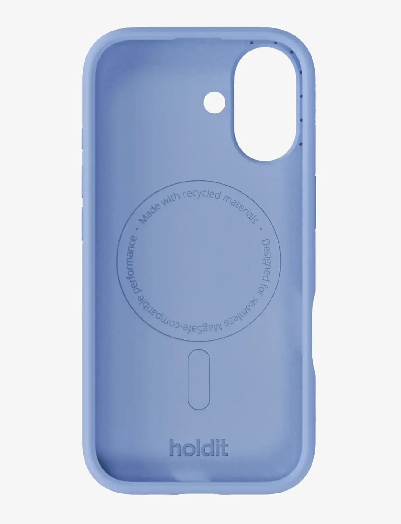 Holdit - Silicone Case Magsafe Cpt. IPH 17 - mobilskal - soft cobalt - 1