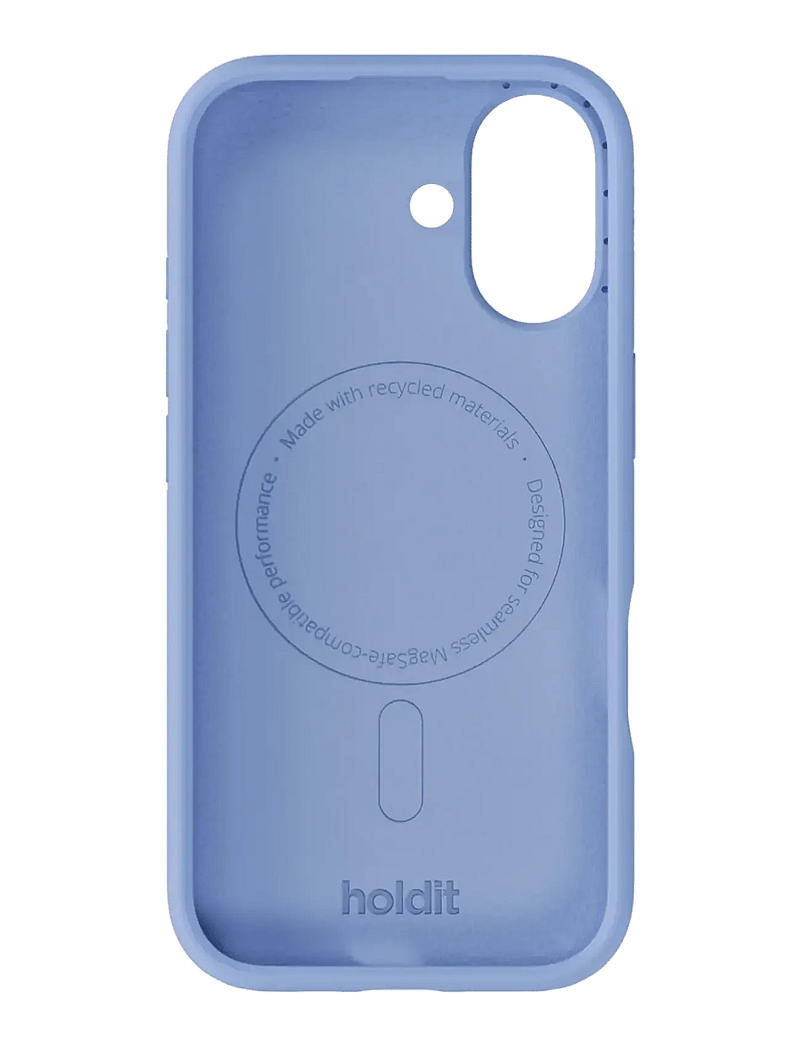 Holdit - Silicone Case Magsafe Cpt. IPH 17 - mobilskal - soft cobalt - 1
