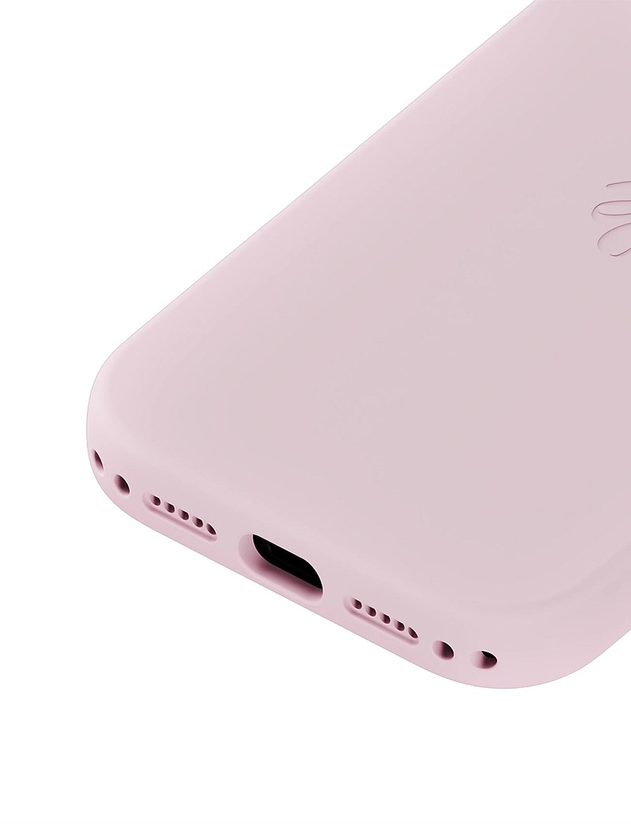 Holdit - Silicone Case Magsafe Cpt. IPH 17 Pro - phone cases - pale pink - 3