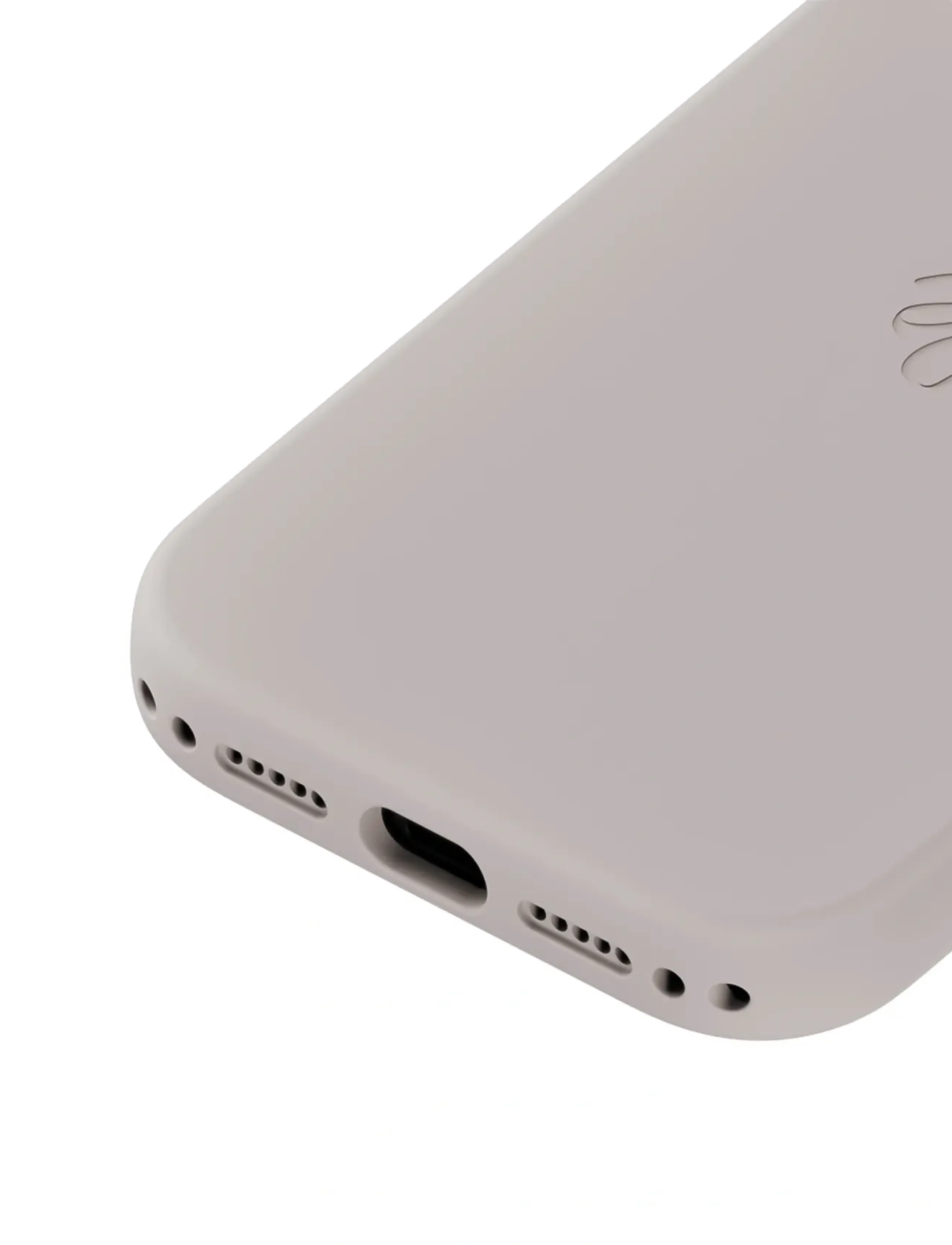 Holdit - Silicone Case Magsafe Cpt. IPH 17 Pro - telefona vāciņi - wool gray - 3