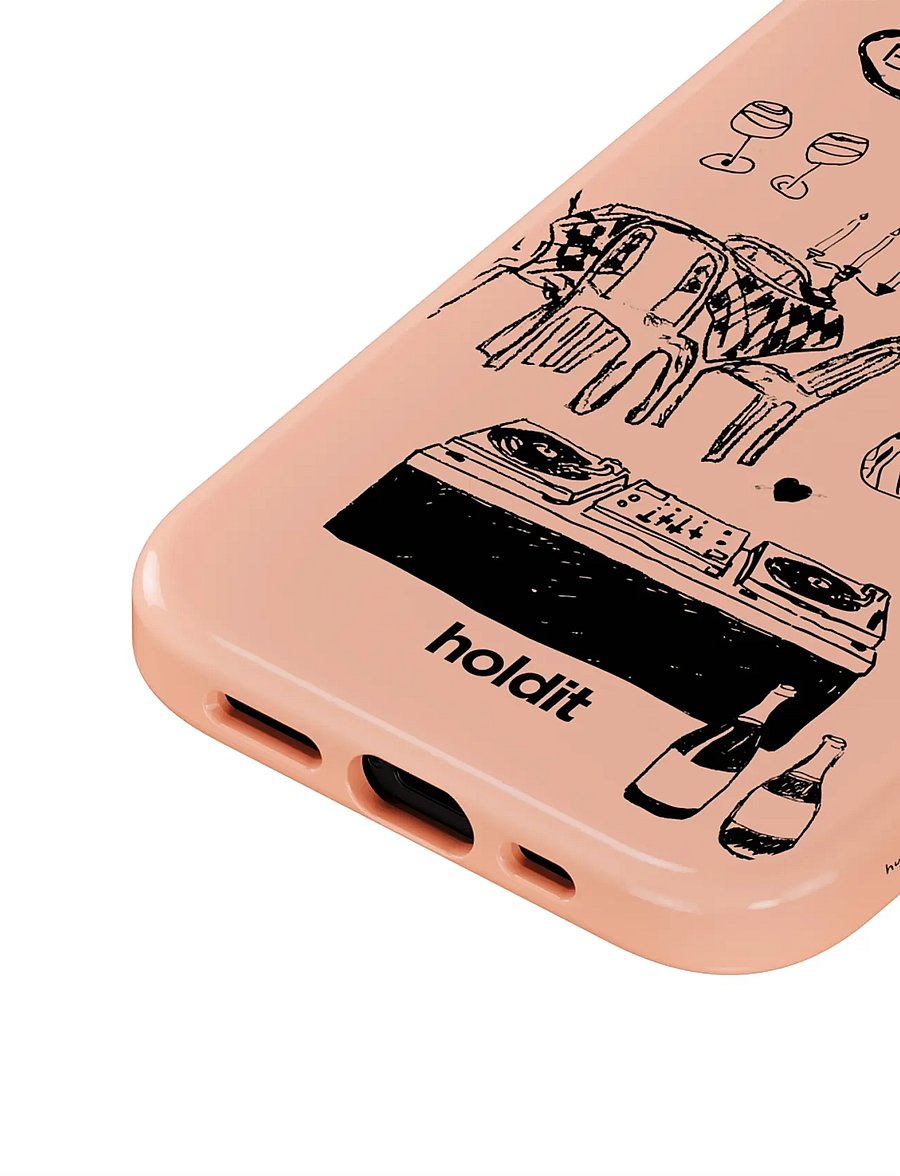 Holdit - Graphic Case MagSafe Cpt. IPH17e/16e/15/14/13 - handyhüllen - bare pink - 2