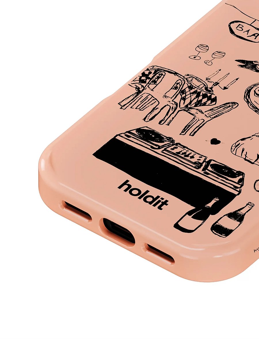 Holdit - Graphic Case MagSafe Cpt. IPH 16 - mobiele telefoon hoesjes - bare pink - 3