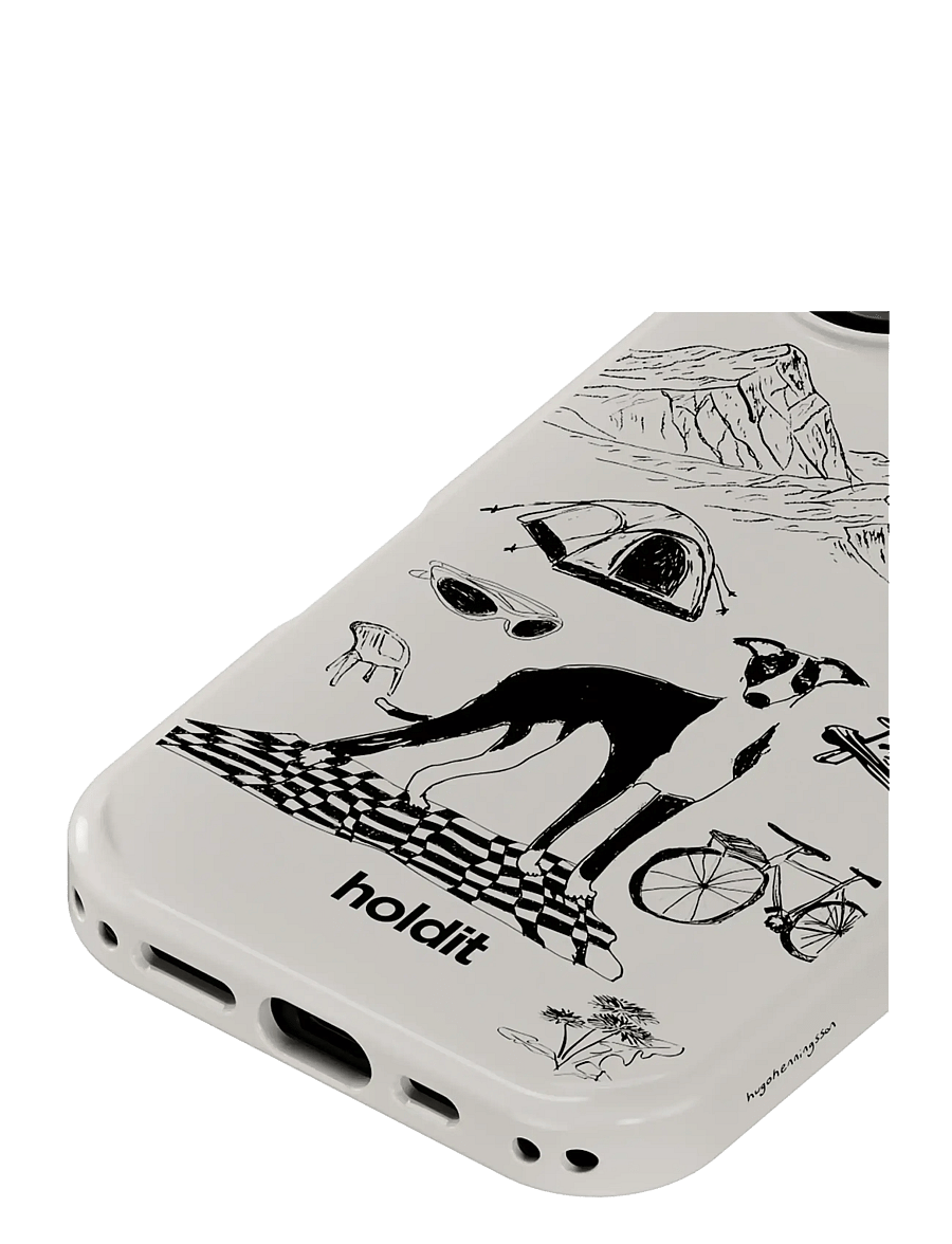 Holdit - Graphic Case MagSafe Cpt. IPH 17 - handyhüllen - wool gray - 3