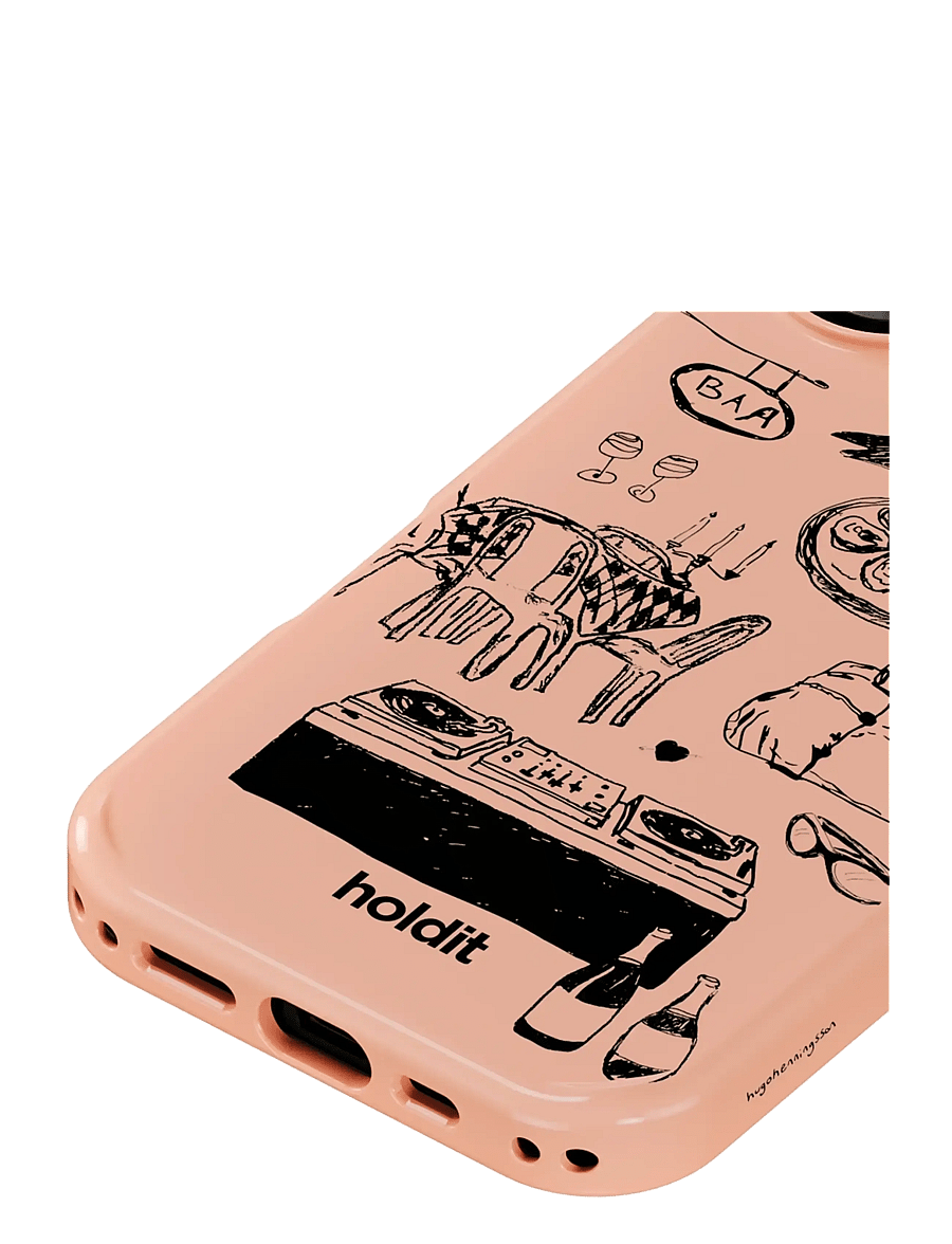 Holdit - Graphic Case MagSafe Cpt. IPH 17 - telefonų dėklai - bare pink - 3
